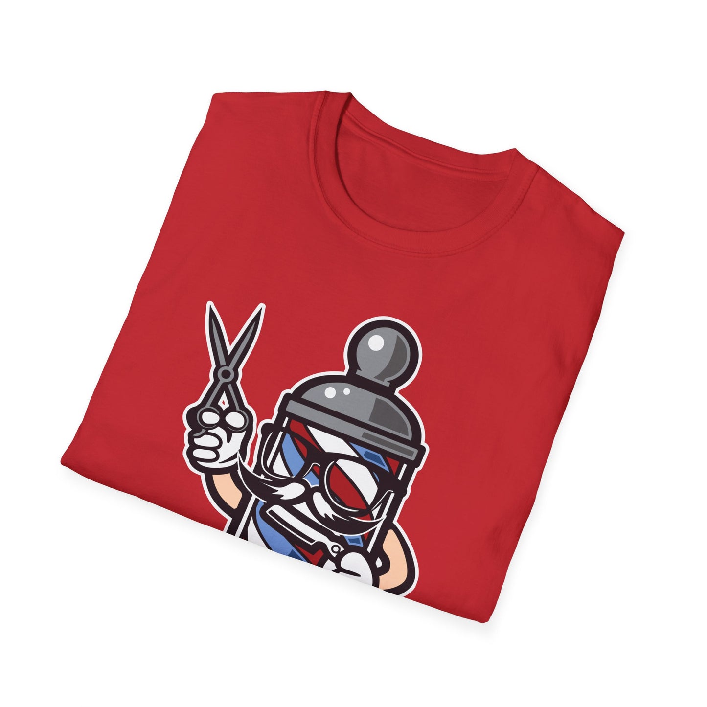 Cartoon Animation T Shirt Unisex Funny Tee Cotton Gildan Softstyle 64000 Comfortable Wear