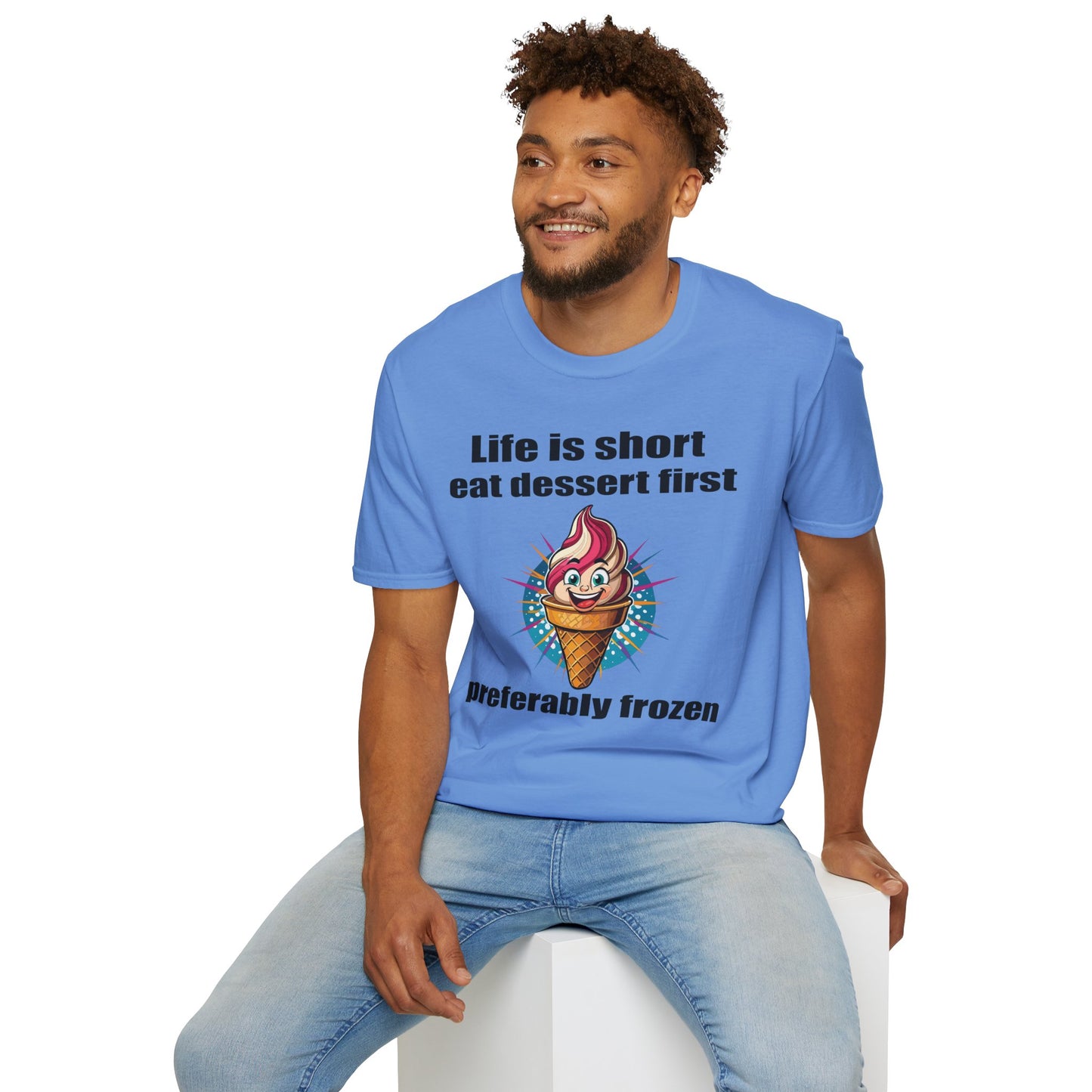 Food Tees, Funny Food T Shirts, Funny T Shirts, Shirt with Food, Junk Food Tees, Shirt with Ice Cream, Ice Cream T-Shirt