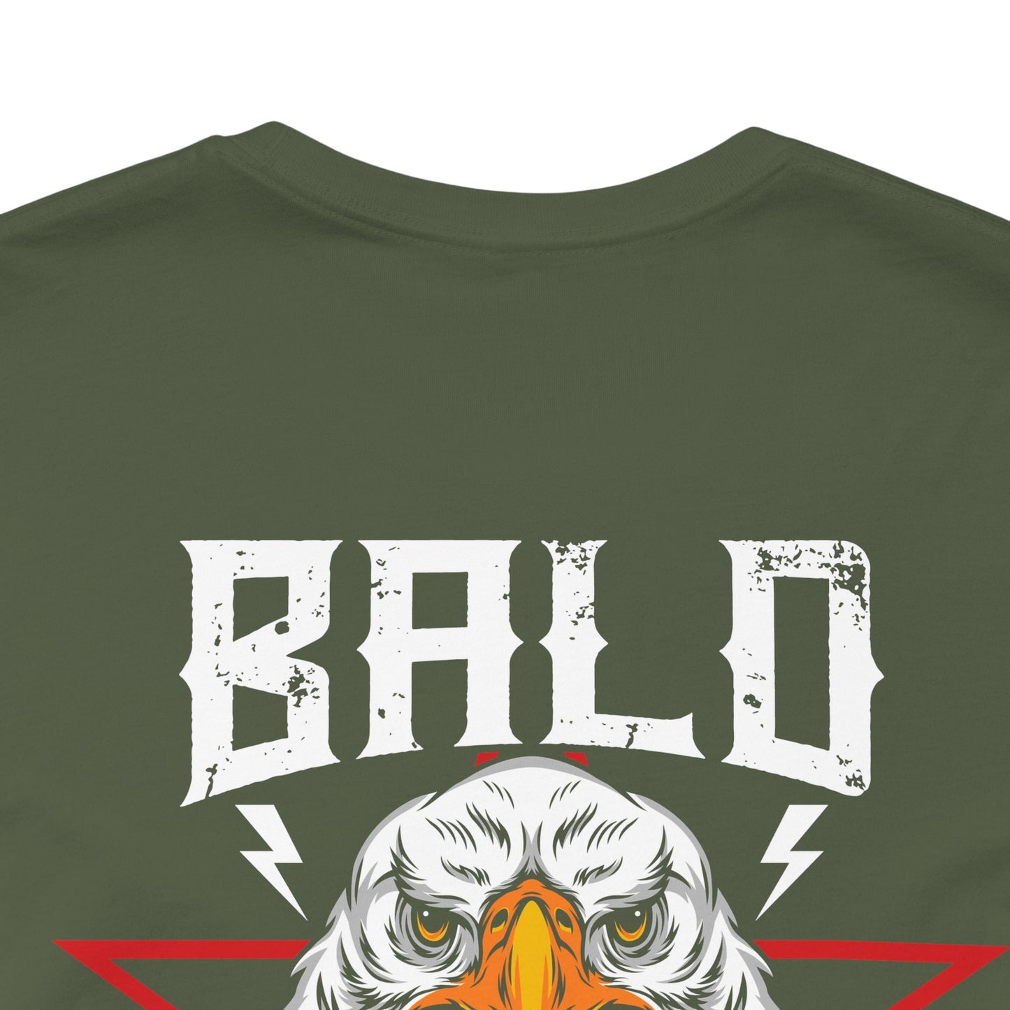 Bald Eagle Graphic Illustration Unisex Cotton Tee a3