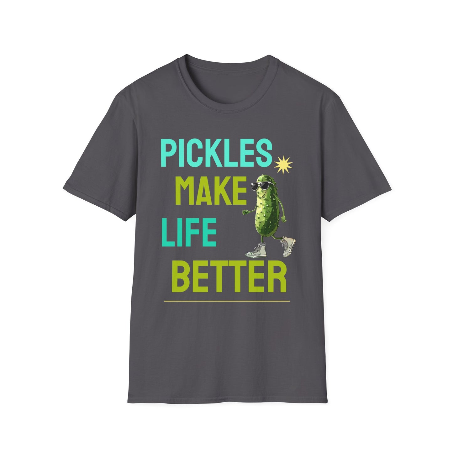 Food Tees, Funny Food T Shirts, Funny T Shirts, Shirt with Vegetables, Shirt with Pickle