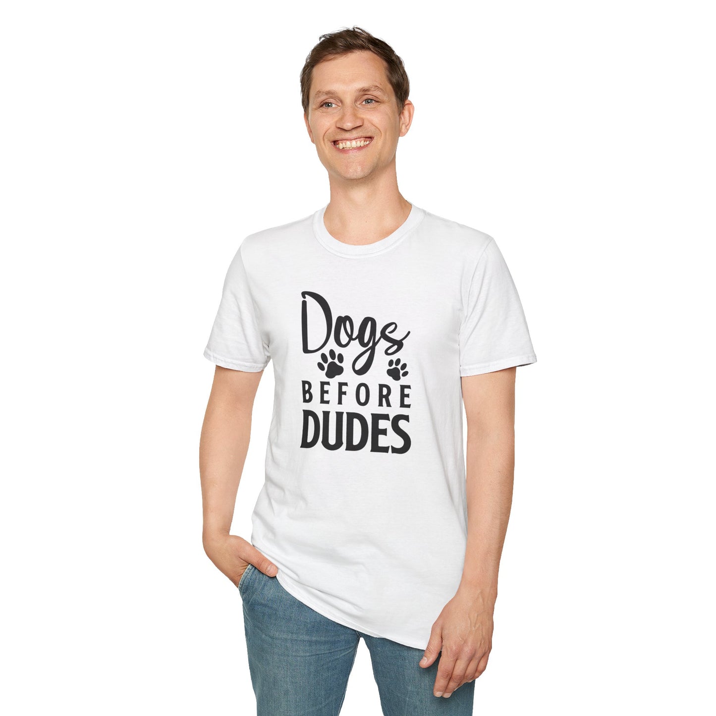 Dog Slogan T Shirts Funny Quotes Tee Unisex Softstyle Cotton Tee 100 Percent Ring Spun