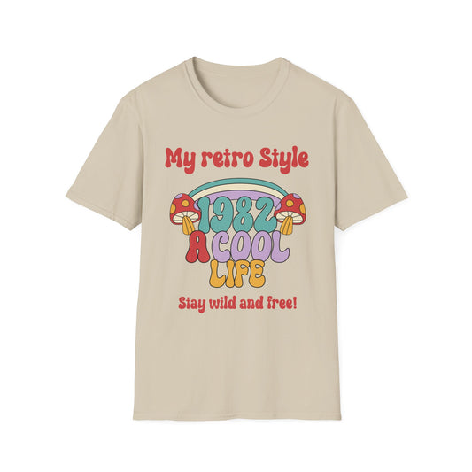 Retro T Shirt, Retro Design Shirt, Retro Art Tee Shirt, T-shirt with Retro Style
