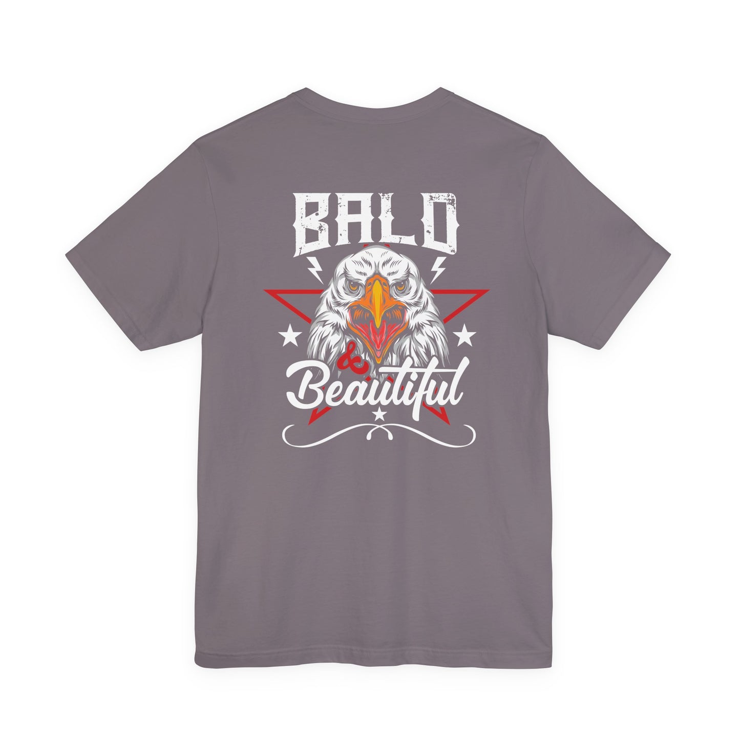 Bald Eagle Graphic Illustration Unisex Cotton Tee a3