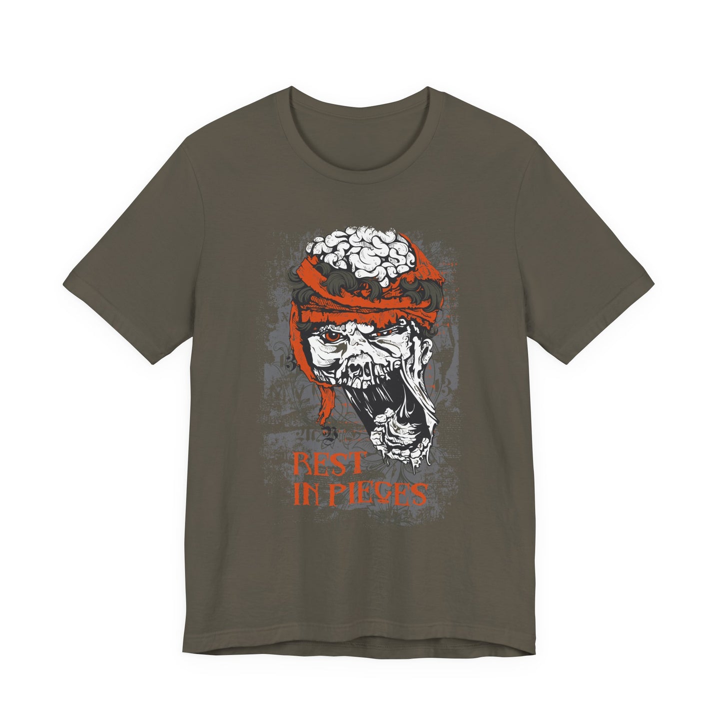 Skull Graphic Unisex Cotton T-Shirt r10