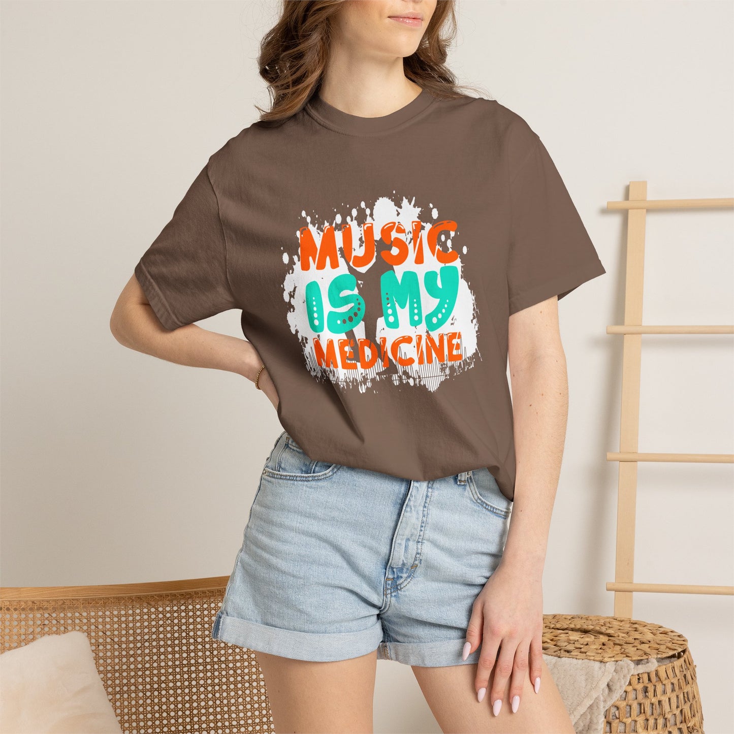 Music Graphic Design Unisex Cotton T-shirt 068