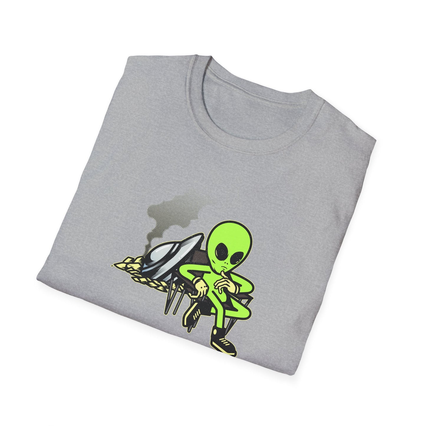 Funny T Shirts, UFO Tees, Funny Aliens Shirt - 14