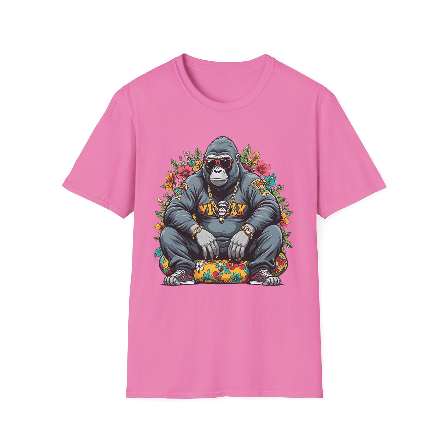 Animals Tees, Funny Animals Shirt, T Shirts with Funny Animals, T-Shirt with Gorilla, Monkey Tees