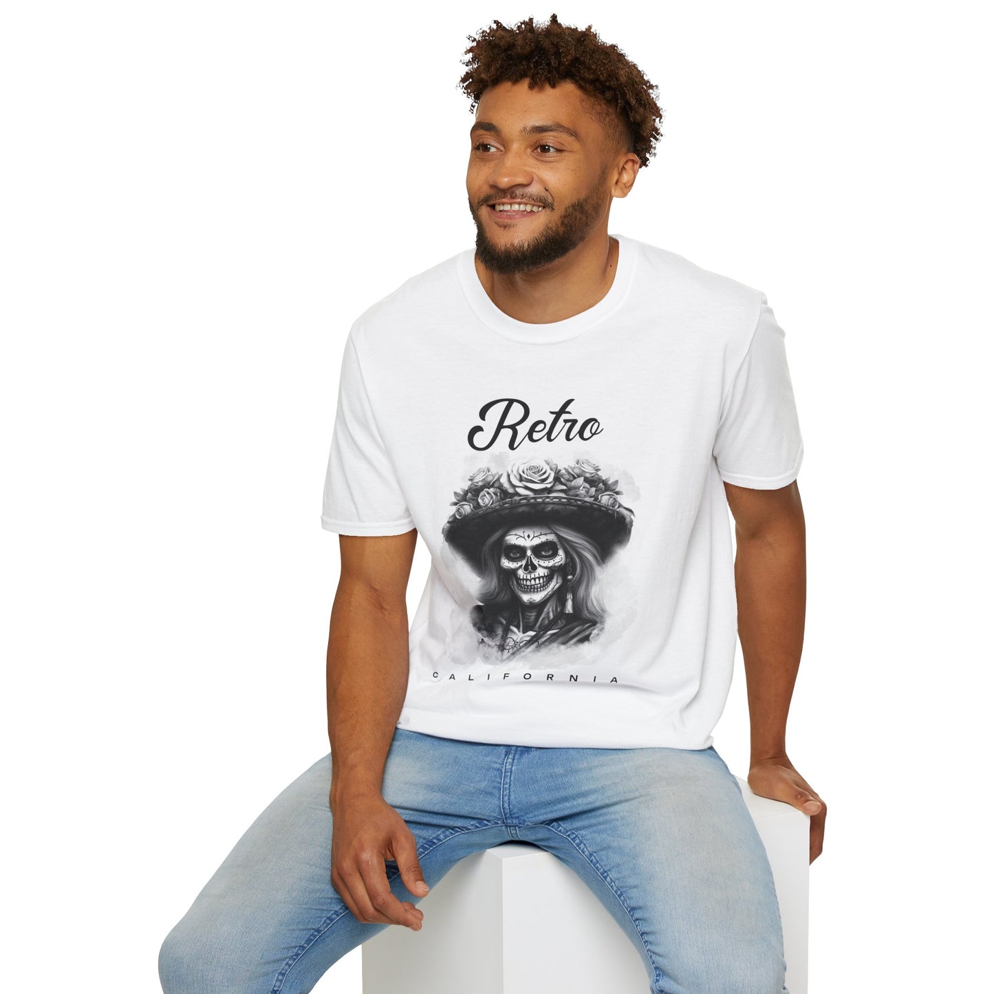 Retro T Shirt, Retro Design Shirt, Retro Art Tee Shirt, T-shirt with Retro Style