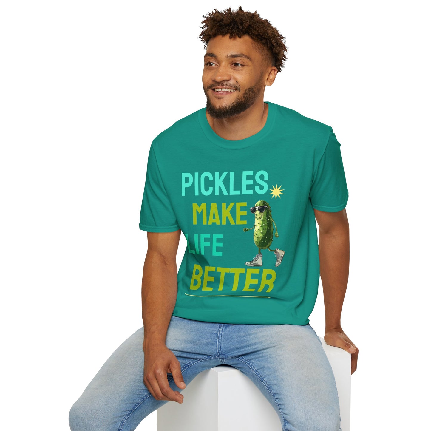 Food Tees, Funny Food T Shirts, Funny T Shirts, Shirt with Vegetables, Shirt with Pickle