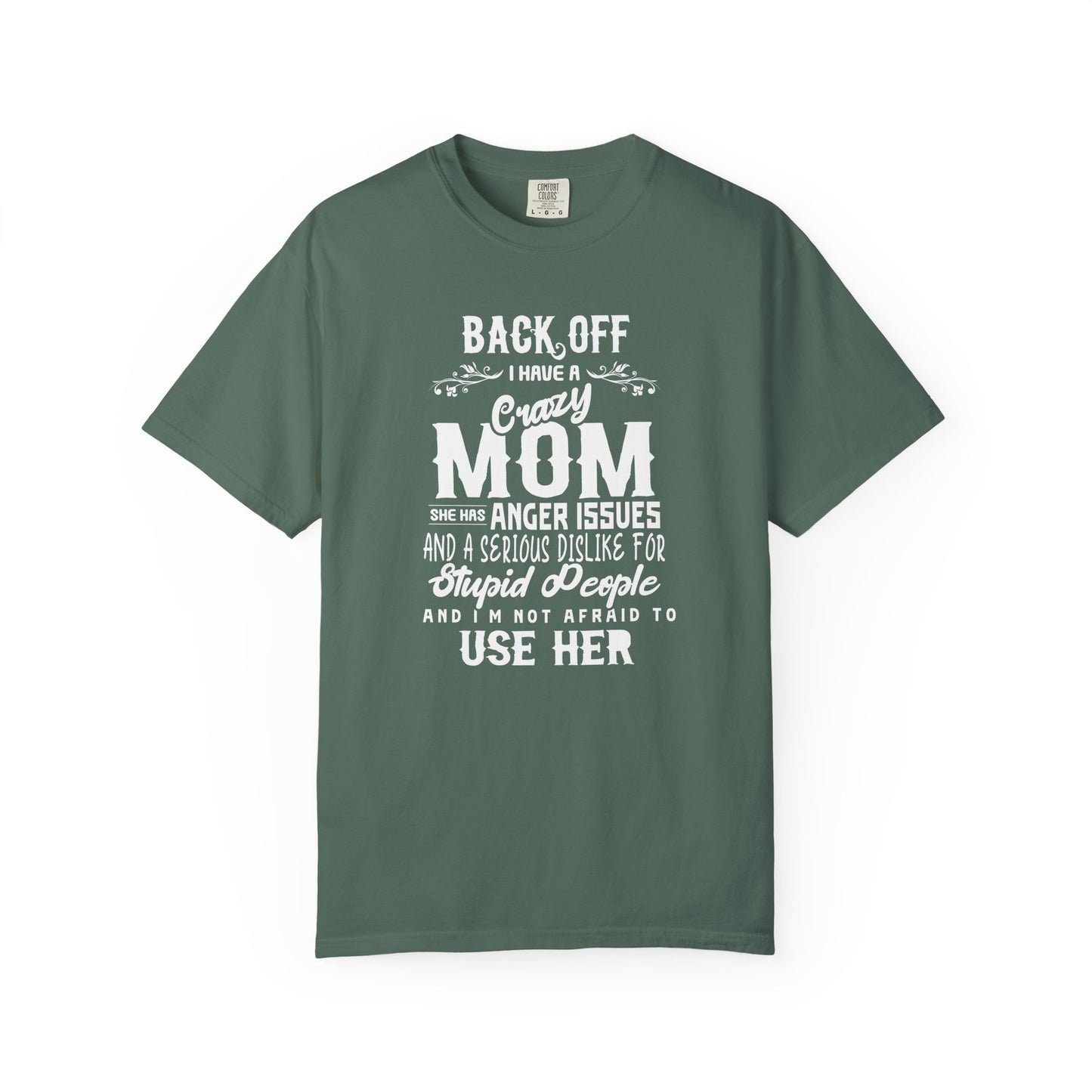 Mom T-shirt Mother's Day Mama Tee Unisex Comfort Colors Garment-Dyed Cotton h34