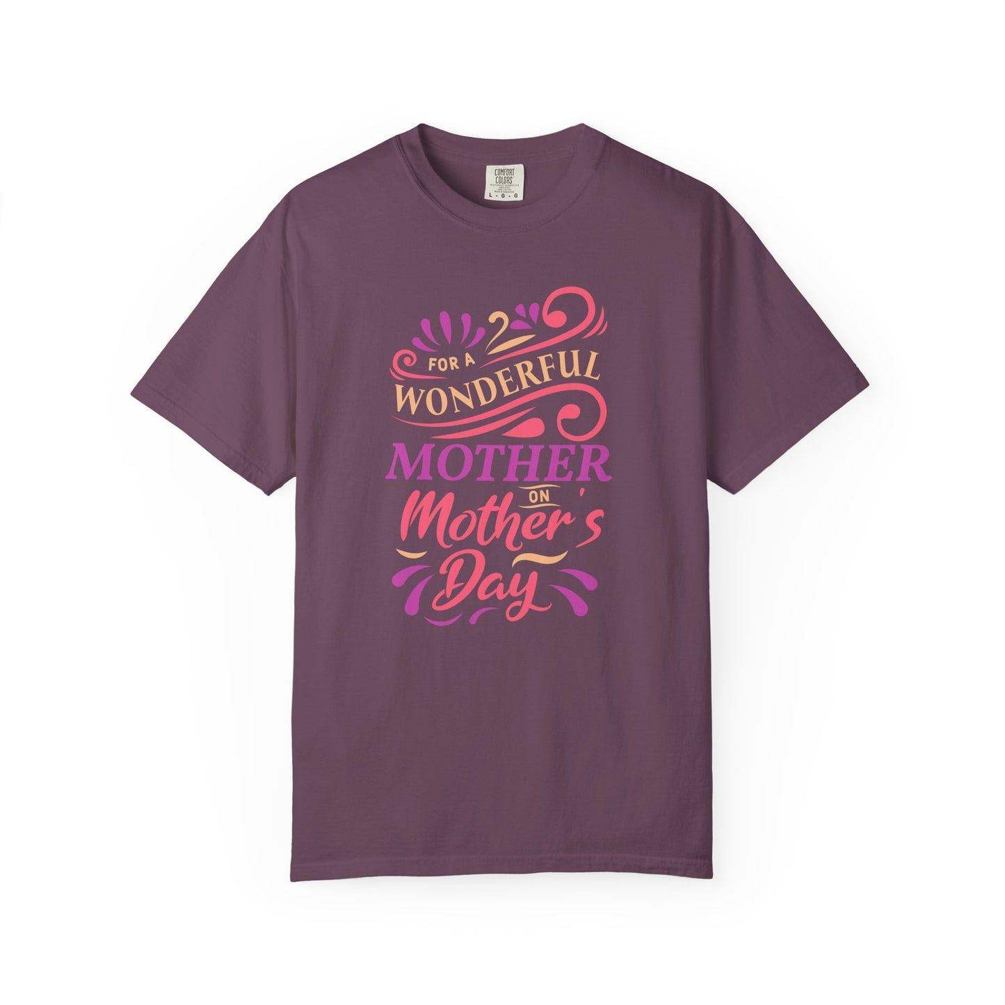 Mom T-shirt Mother's Day Mama Tee Unisex Comfort Colors Garment-Dyed Cotton h18