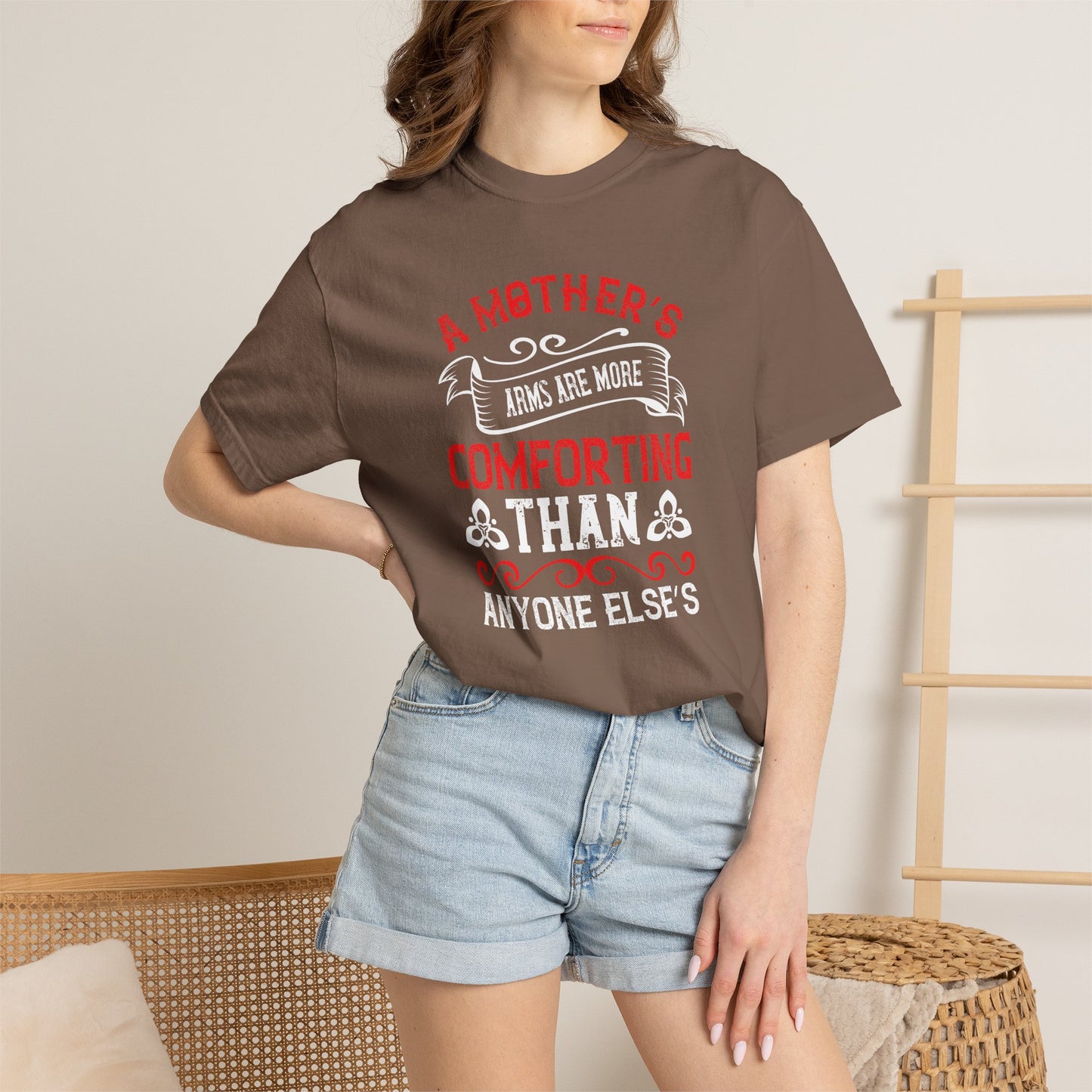 Mom T-shirt Mother Day Mama Tee Unisex Comfort Colors Garment-Dyed Cotton h57