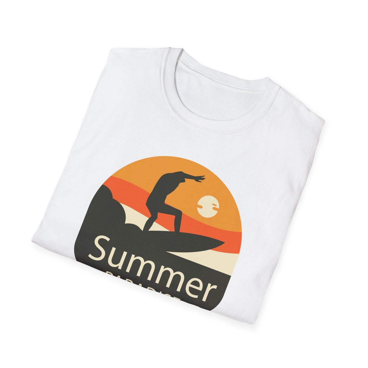 Summer T-Shirt, Summer Design Shirts, Art Tee Shirt with Summer Design - 4