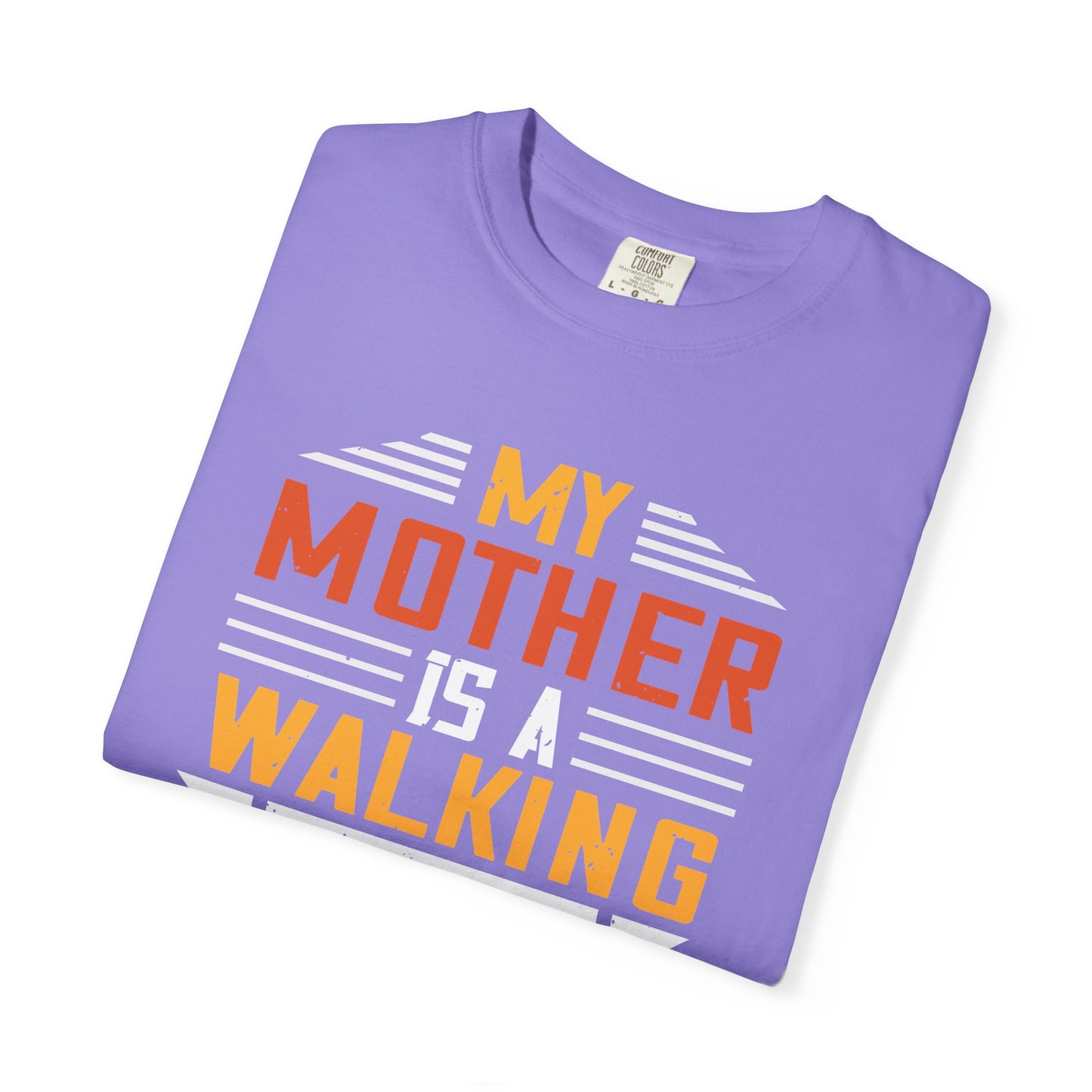 Mom T-shirt Mother Day Mama Tee Unisex Comfort Colors Garment-Dyed Cotton h87