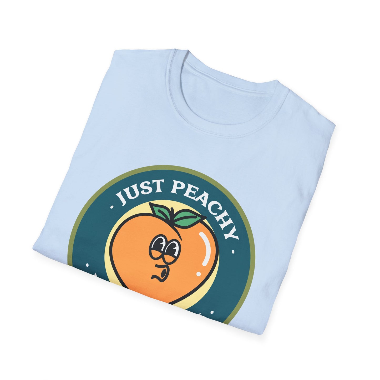 Food Tees, Funny Food T Shirts, Funny T Shirts, Shirt with Fruits, Shirt with Peach
