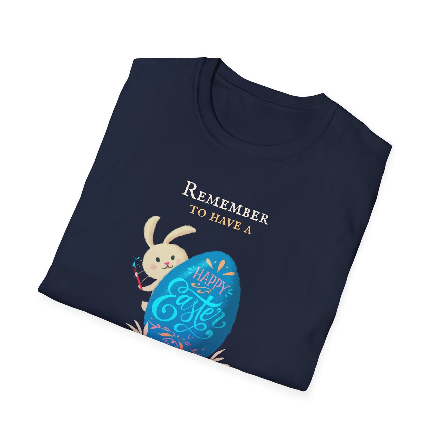 Easter Bunny Egg T-Shirt, Tee Shirt with Easter Signature, T Shirt with Easter Prints, Tee Shirt with Easter Design - 8