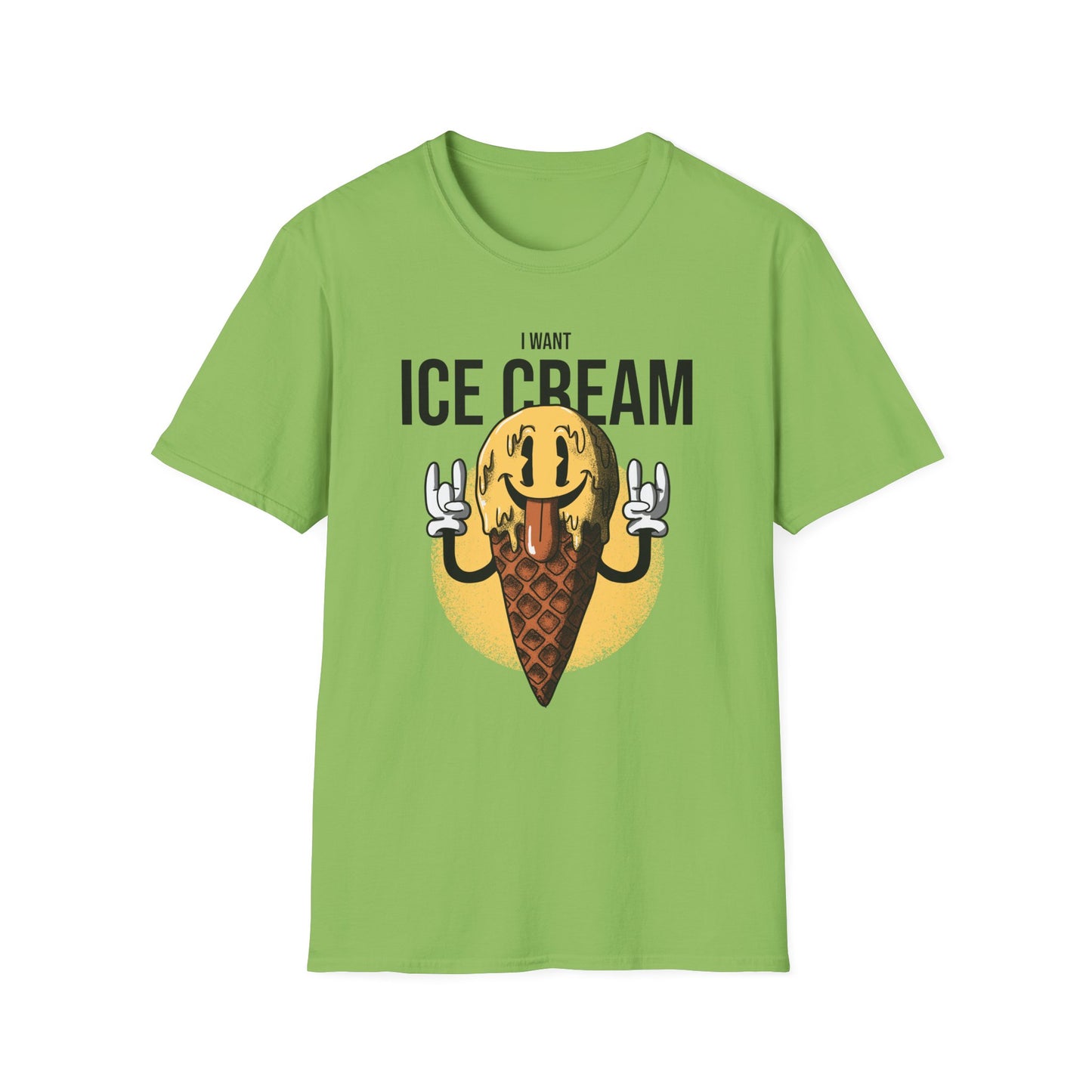 Food Tees, Funny Food T Shirts, Funny T Shirts, Shirt with Food, Junk Food Tees, Shirt with Ice Cream, Ice Cream T-Shirt