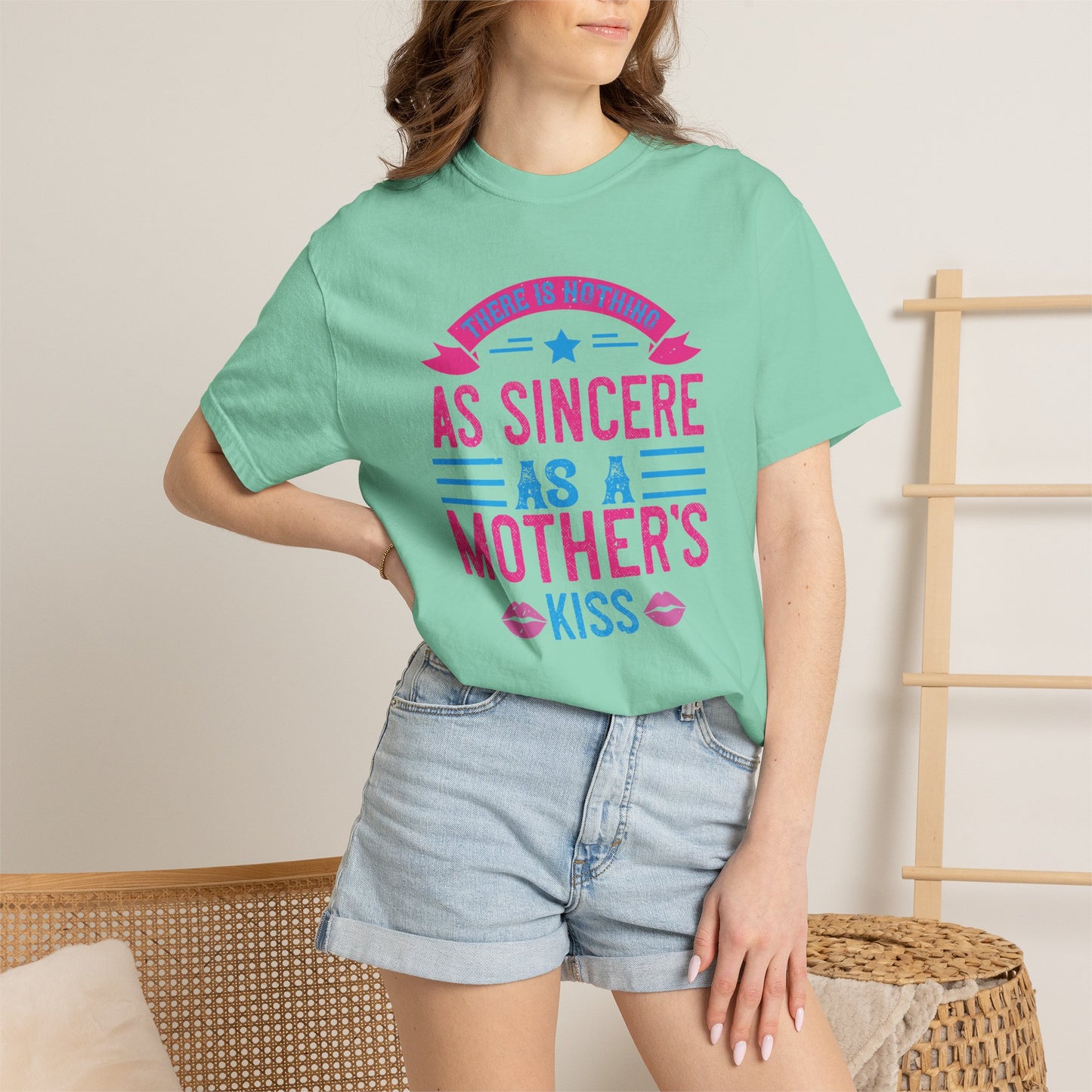 Mom T-shirt Mother Day Mama Tee Unisex Comfort Colors Garment-Dyed Cotton h97