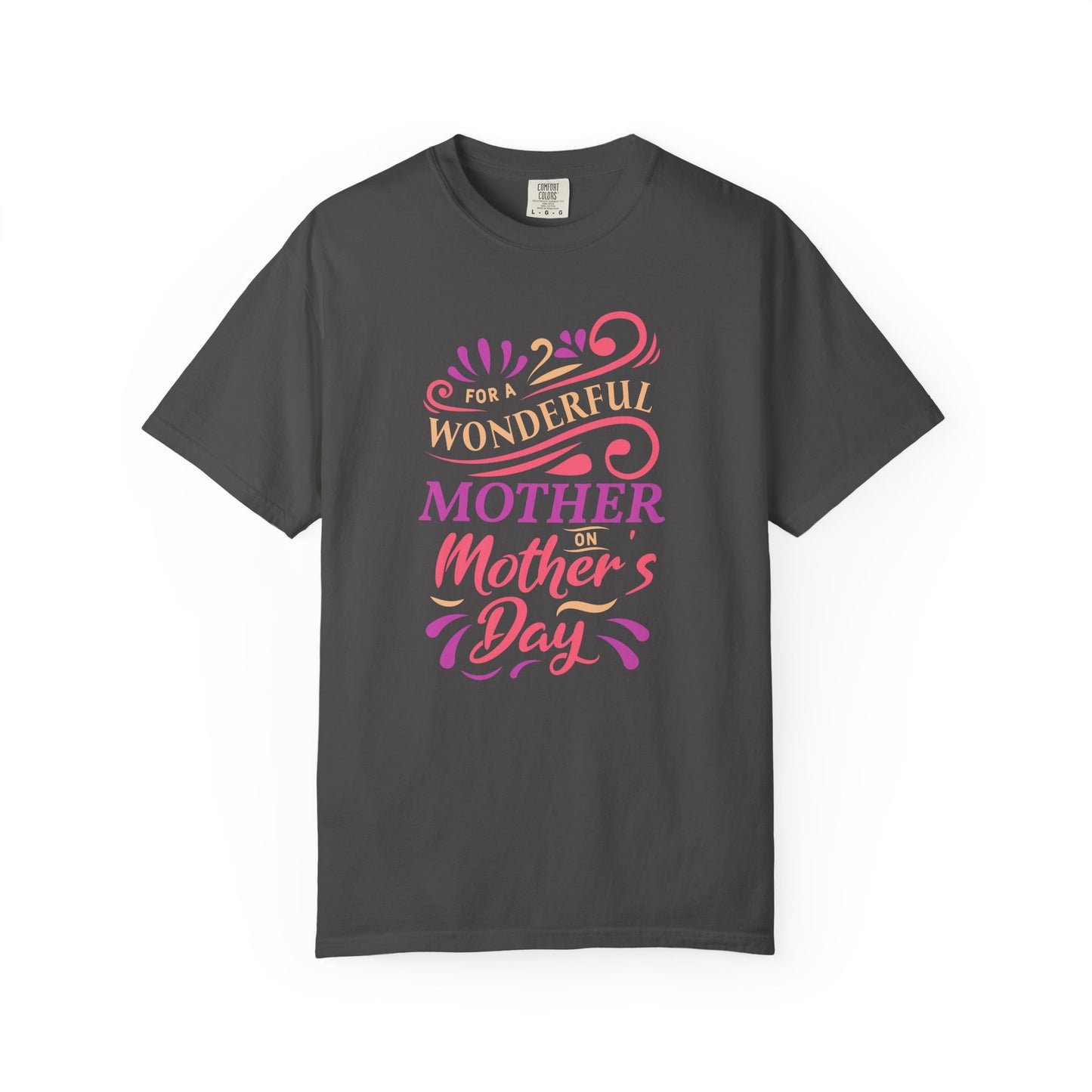 Mom T-shirt Mother's Day Mama Tee Unisex Comfort Colors Garment-Dyed Cotton h18