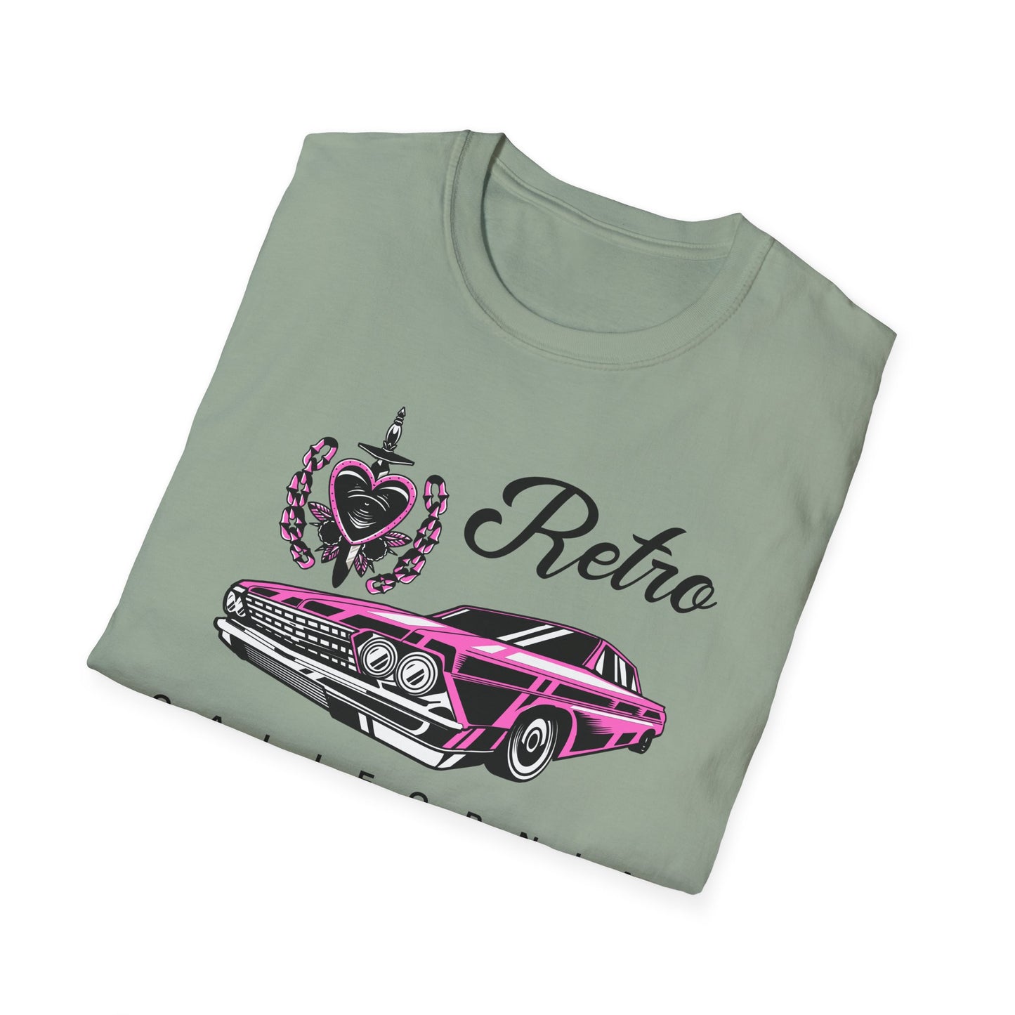 Retro T Shirt, Retro Design Shirt, Retro Art Tee Shirt, T-shirt with Retro Style