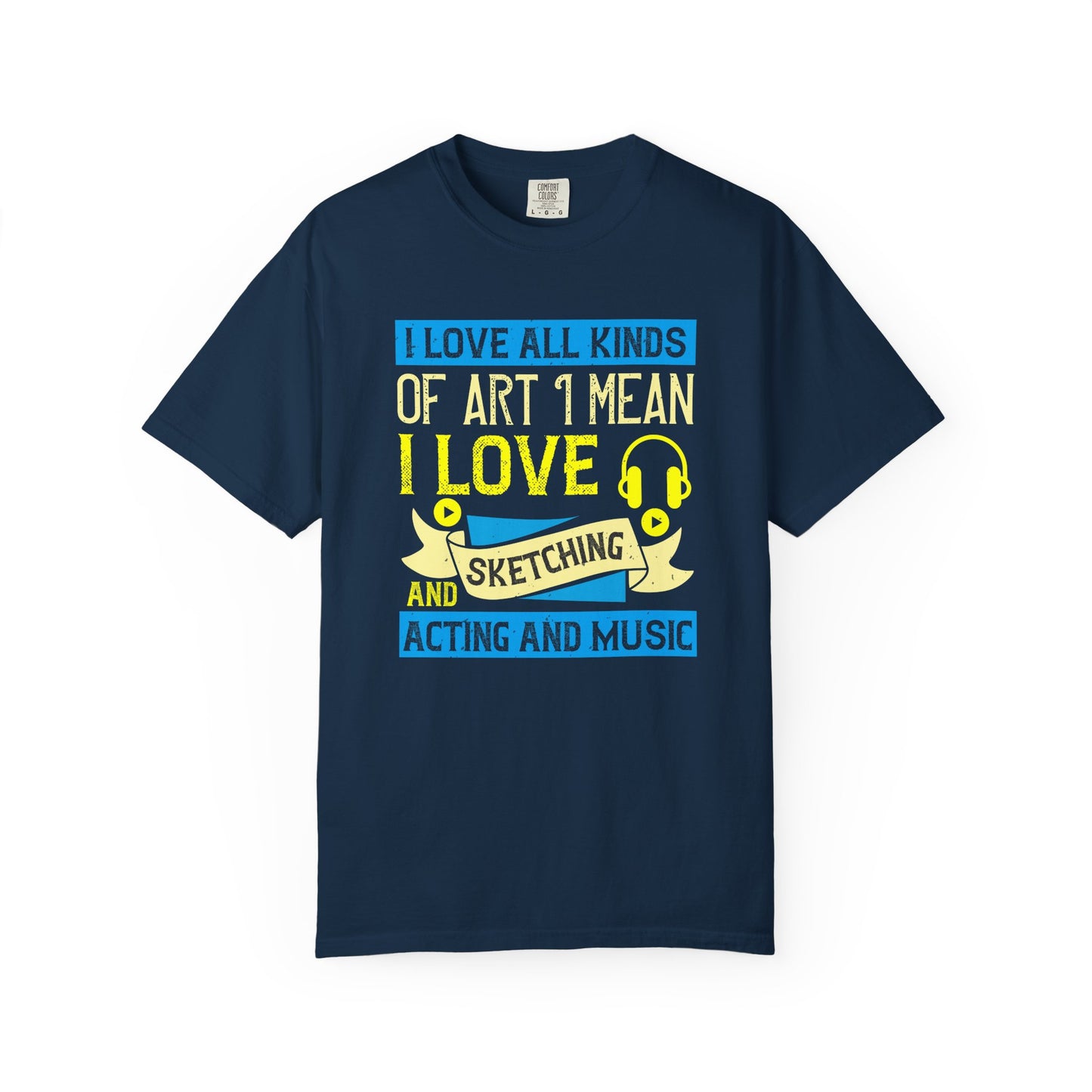 Music Graphic Design Unisex Cotton T-shirt m10