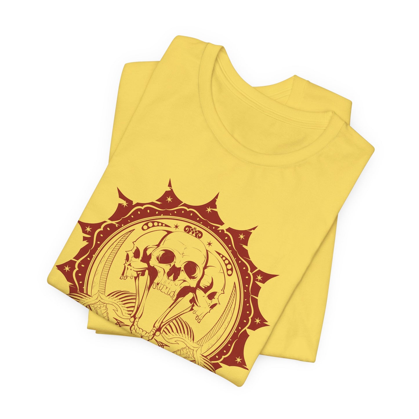 Skull Elephant Mandala Tee Boho Skull Graphic Shirt Art-51