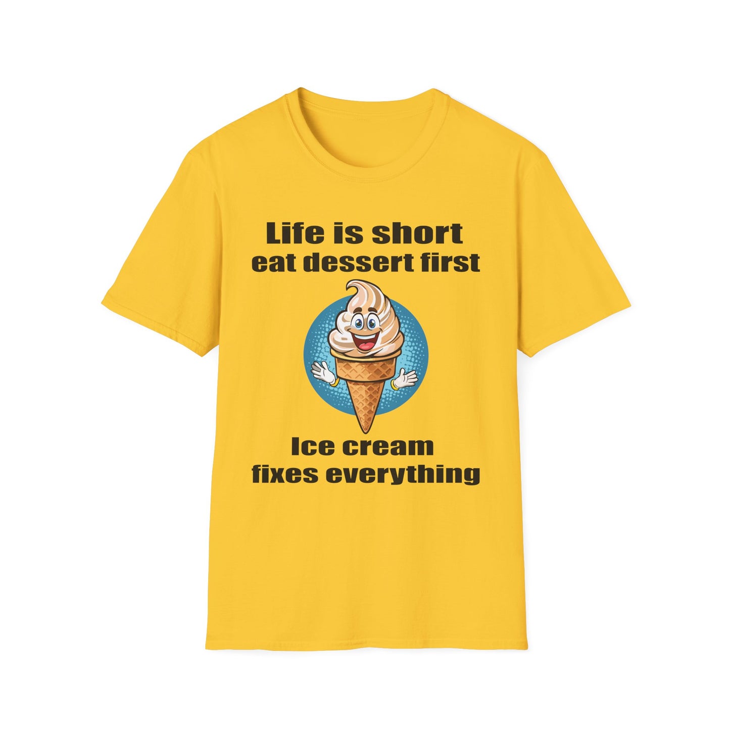 Food Tees, Funny Food T Shirts, Funny T Shirts, Shirt with Food, Junk Food Tees, Shirt with Ice Cream, Ice Cream T-Shirt