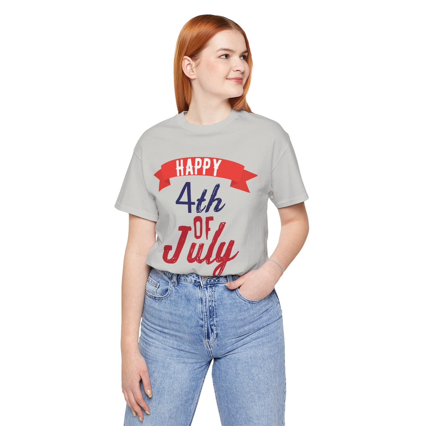 Independence Day Graphic Unisex Cotton T-Shirt 012