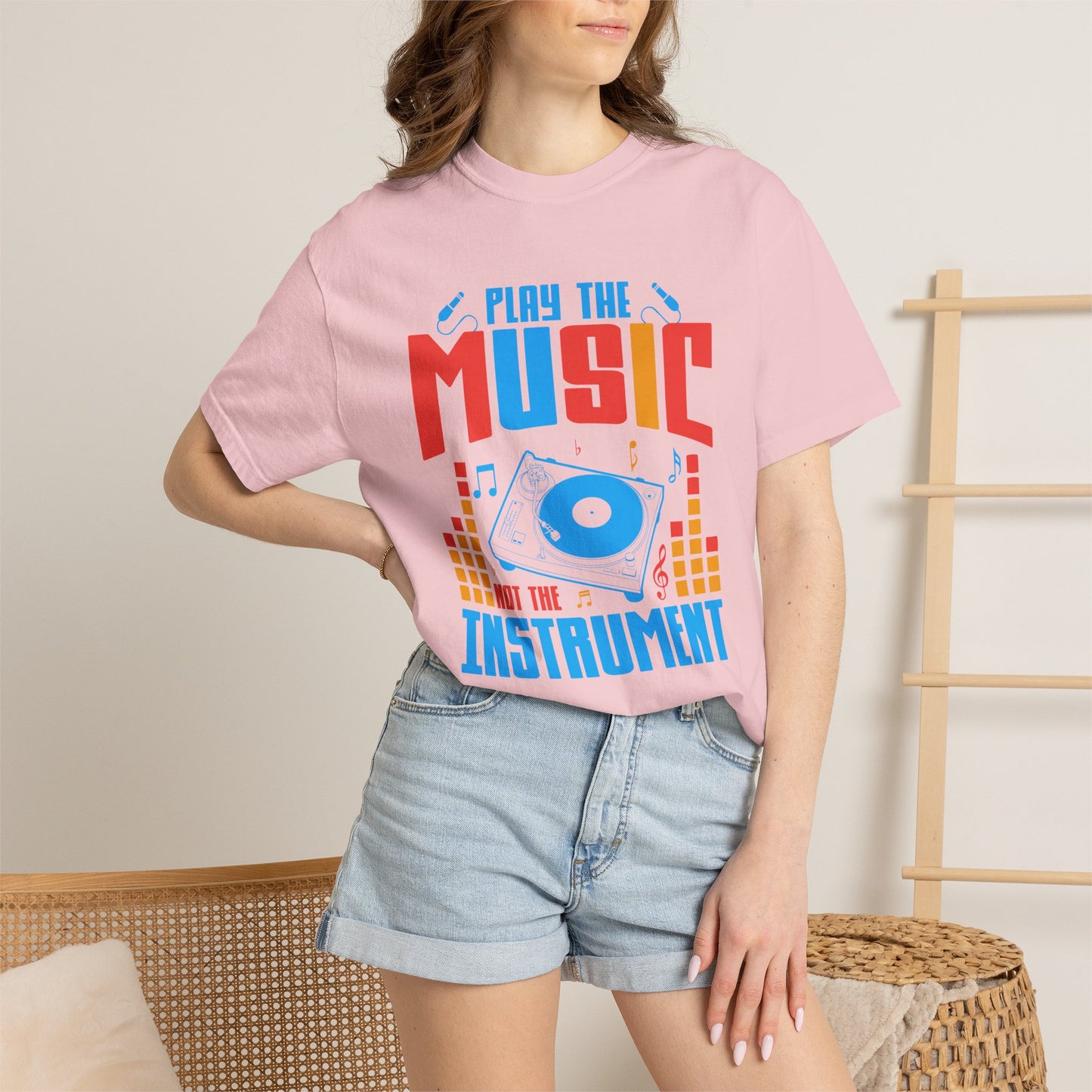 Music Graphic Design Unisex Cotton T-shirt 017