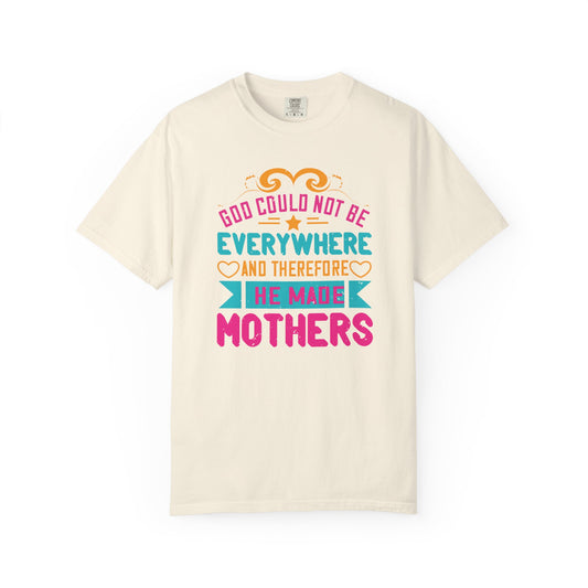 Mom T-shirt Mother Day Mama Tee Unisex Comfort Colors Garment-Dyed Cotton h70