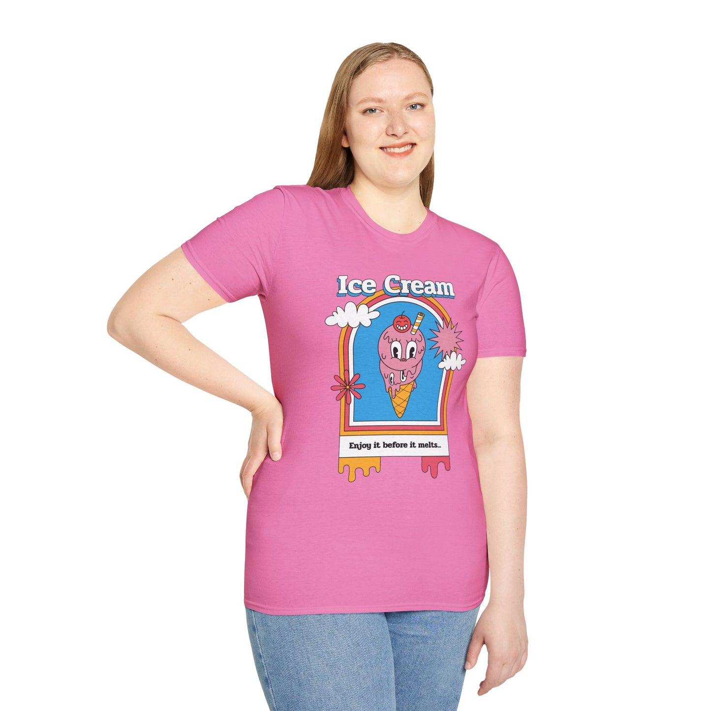 Food Tees, Funny Food T Shirts, Funny T Shirts, Shirt with Food, Junk Food Tees, Shirt with Ice Cream, Ice Cream T-Shirt
