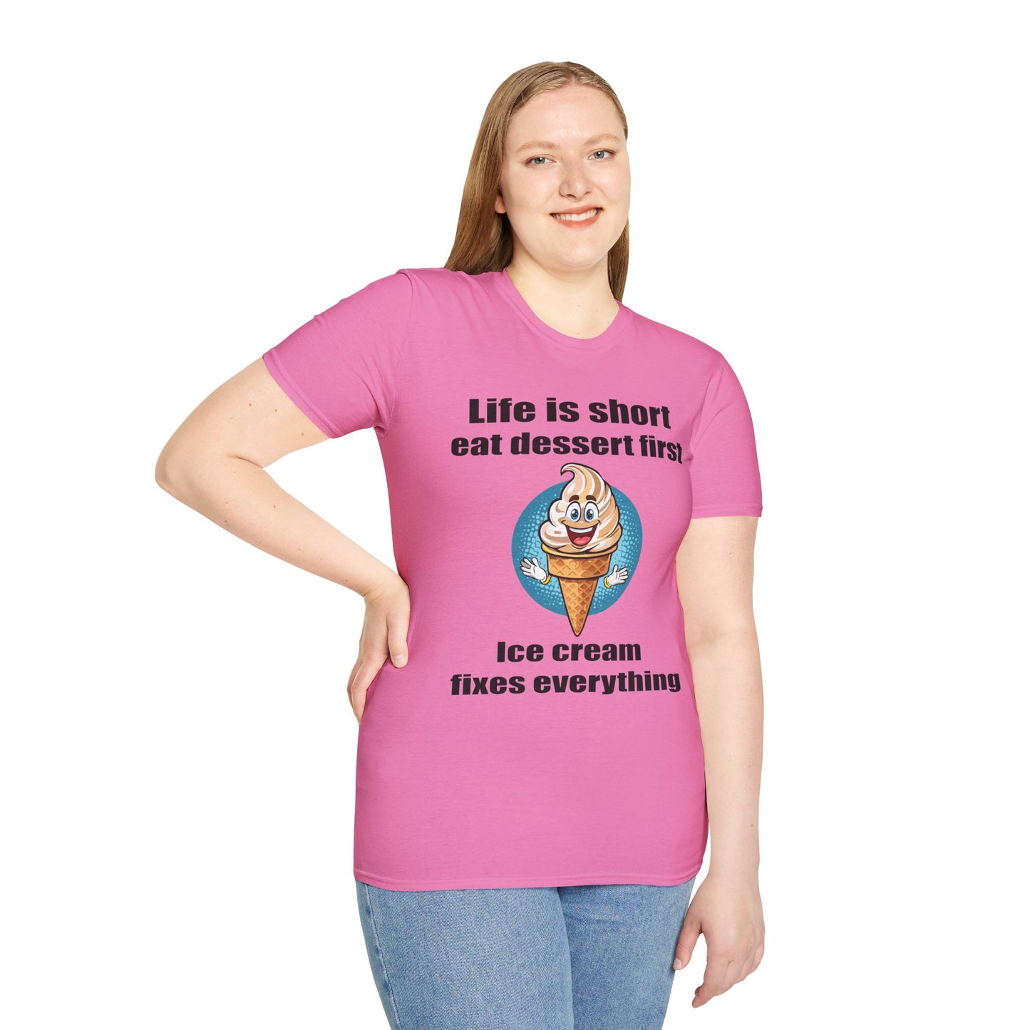Food Tees, Funny Food T Shirts, Funny T Shirts, Shirt with Food, Junk Food Tees, Shirt with Ice Cream, Ice Cream T-Shirt