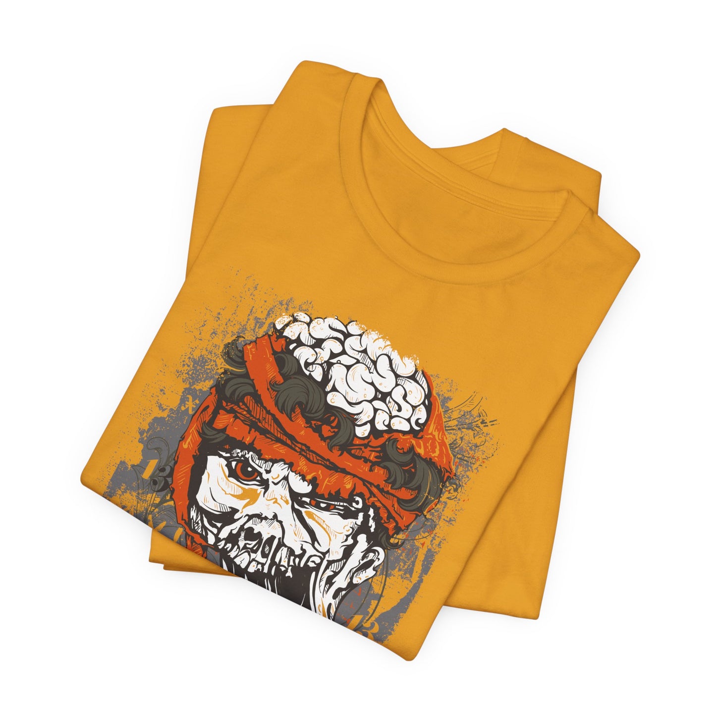 Skull Graphic Unisex Cotton T-Shirt r10