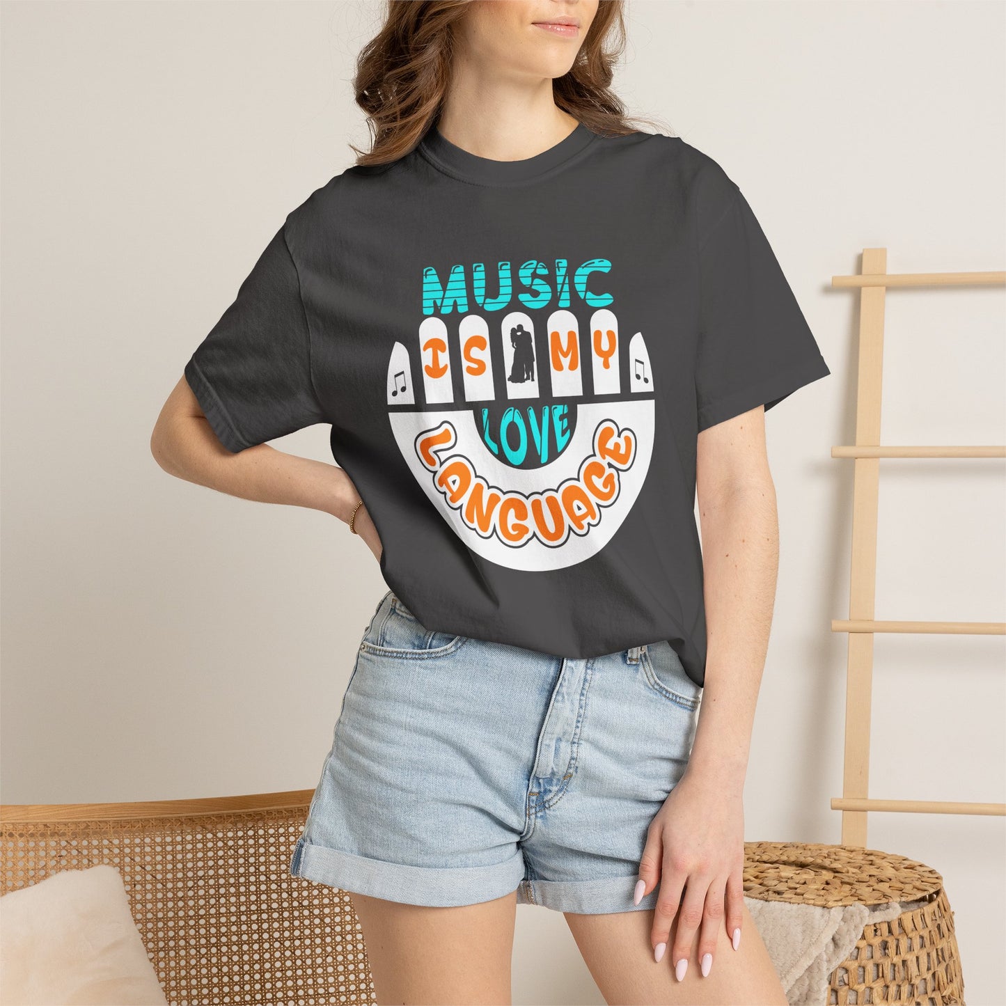 Music Graphic Design Unisex Cotton T-shirt 067