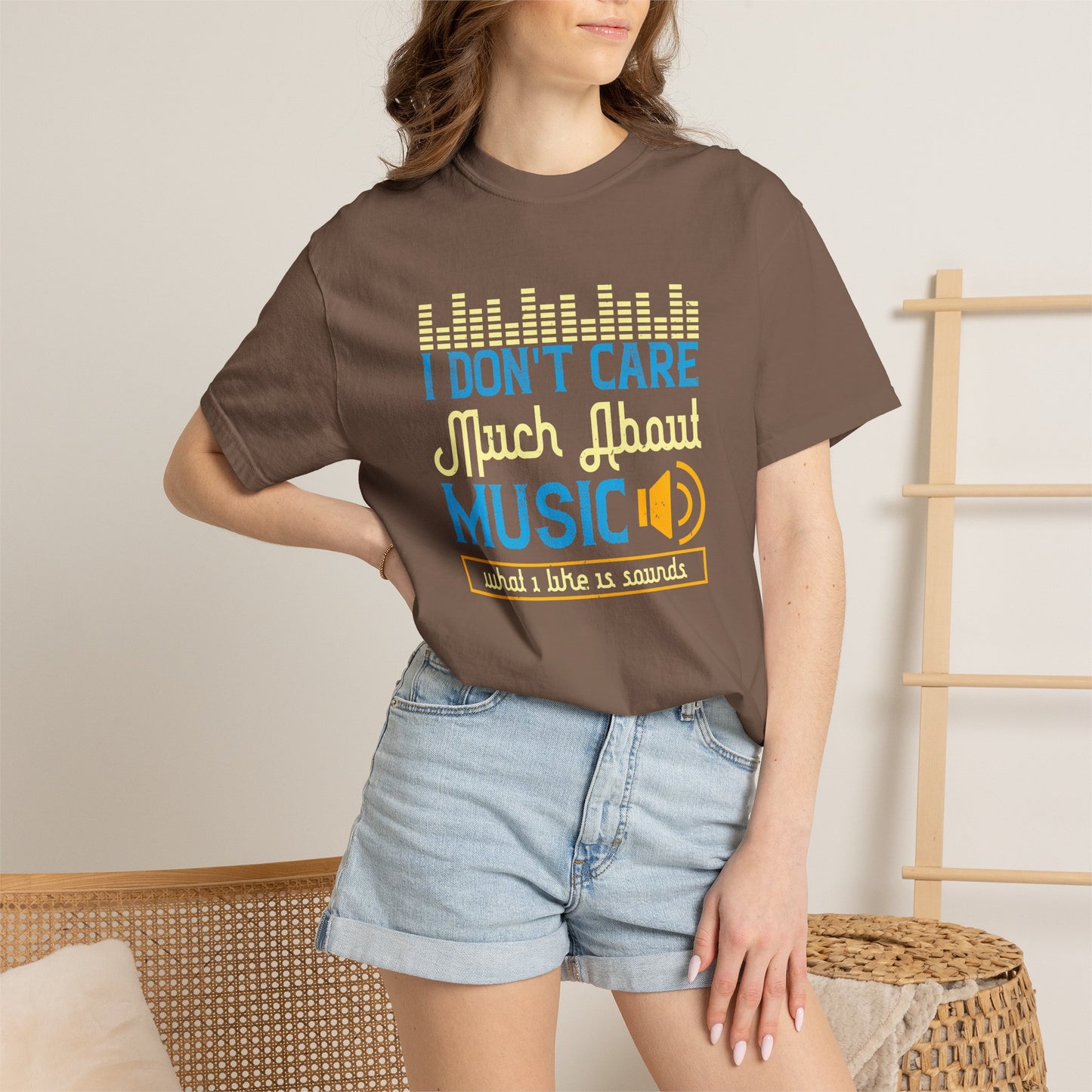 Music Graphic Design Unisex Cotton T-shirt m6