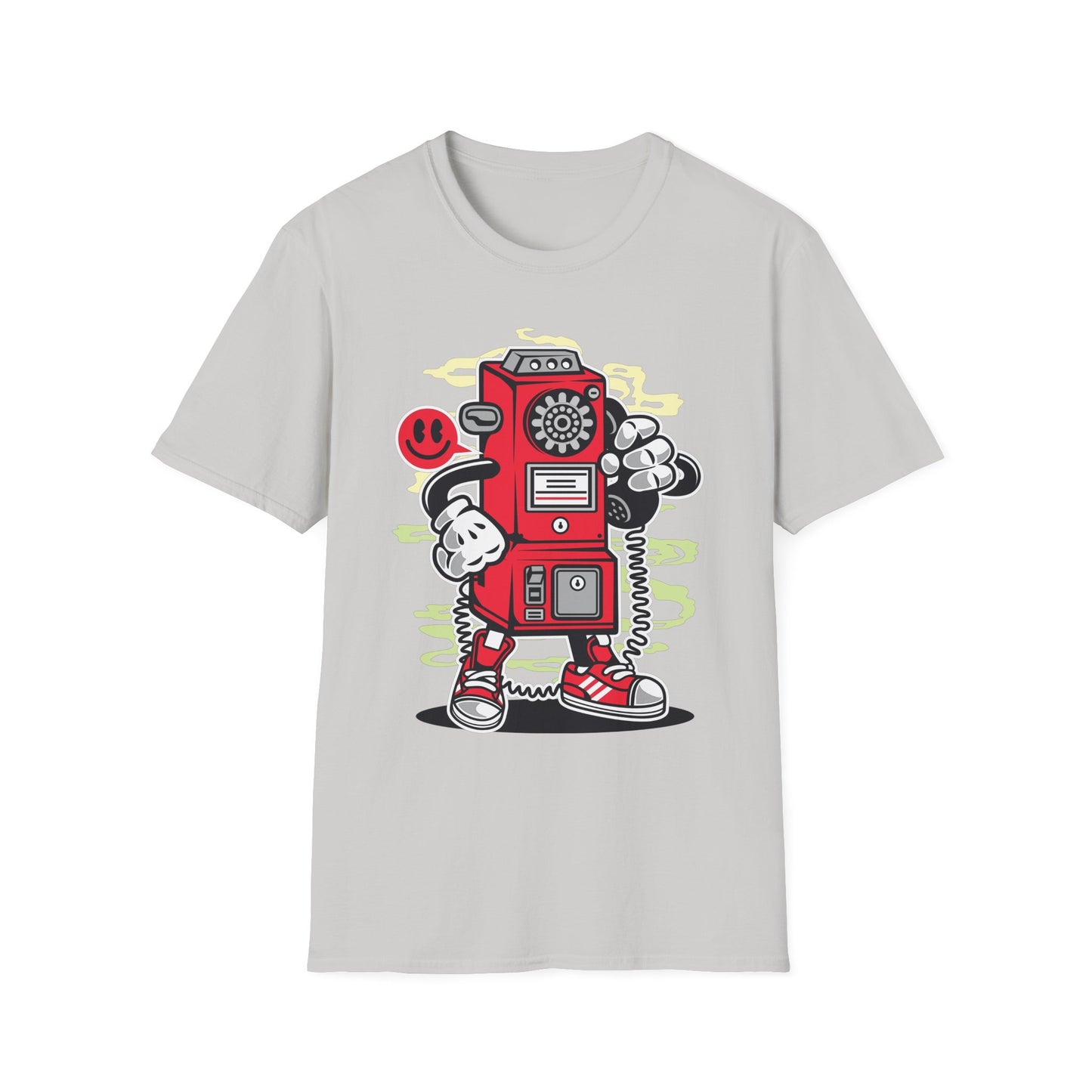 Cartoon T Shirt Animation T Shirt Funny Graphic Tee Softstyle 64000 Unisex Short Sleeve