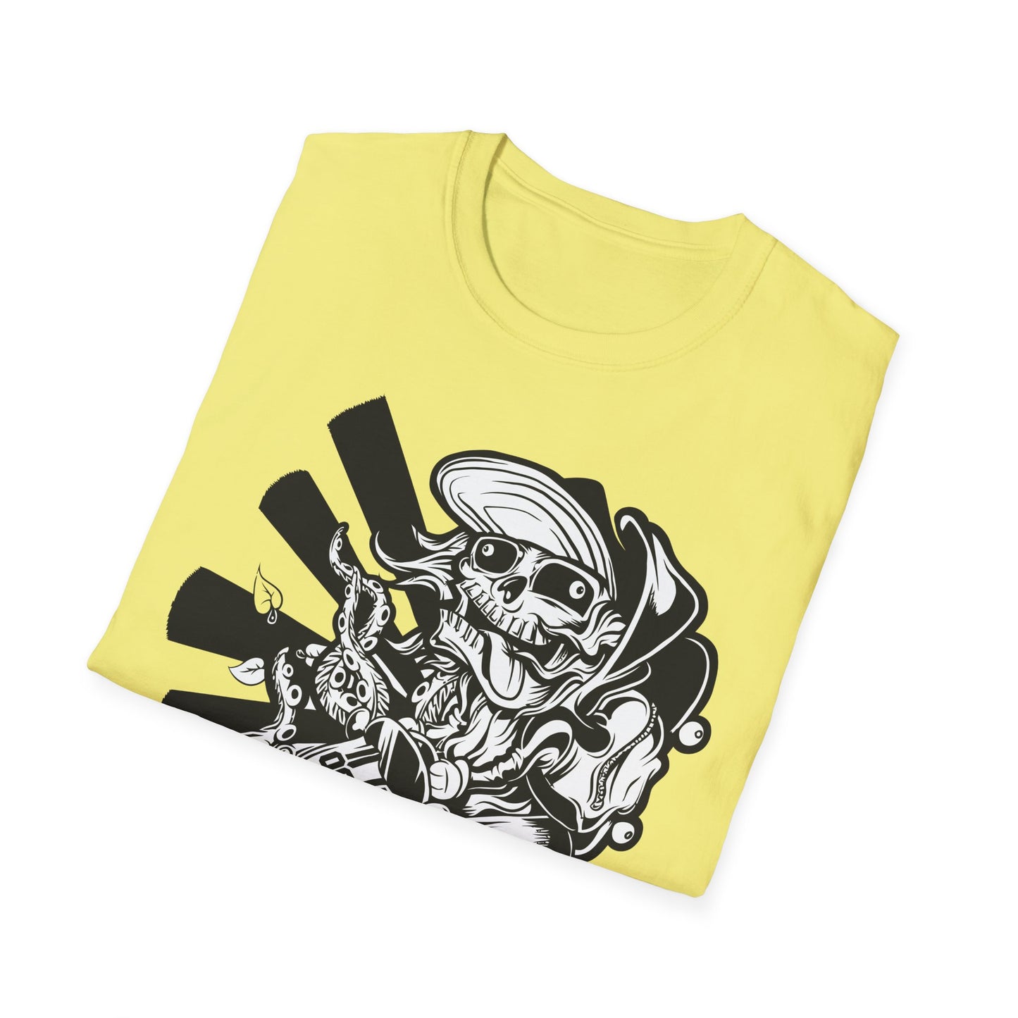 Cartoon Animation T Shirt Unisex Softstyle 64000 Cotton Tee With Fun Art Design Graphics