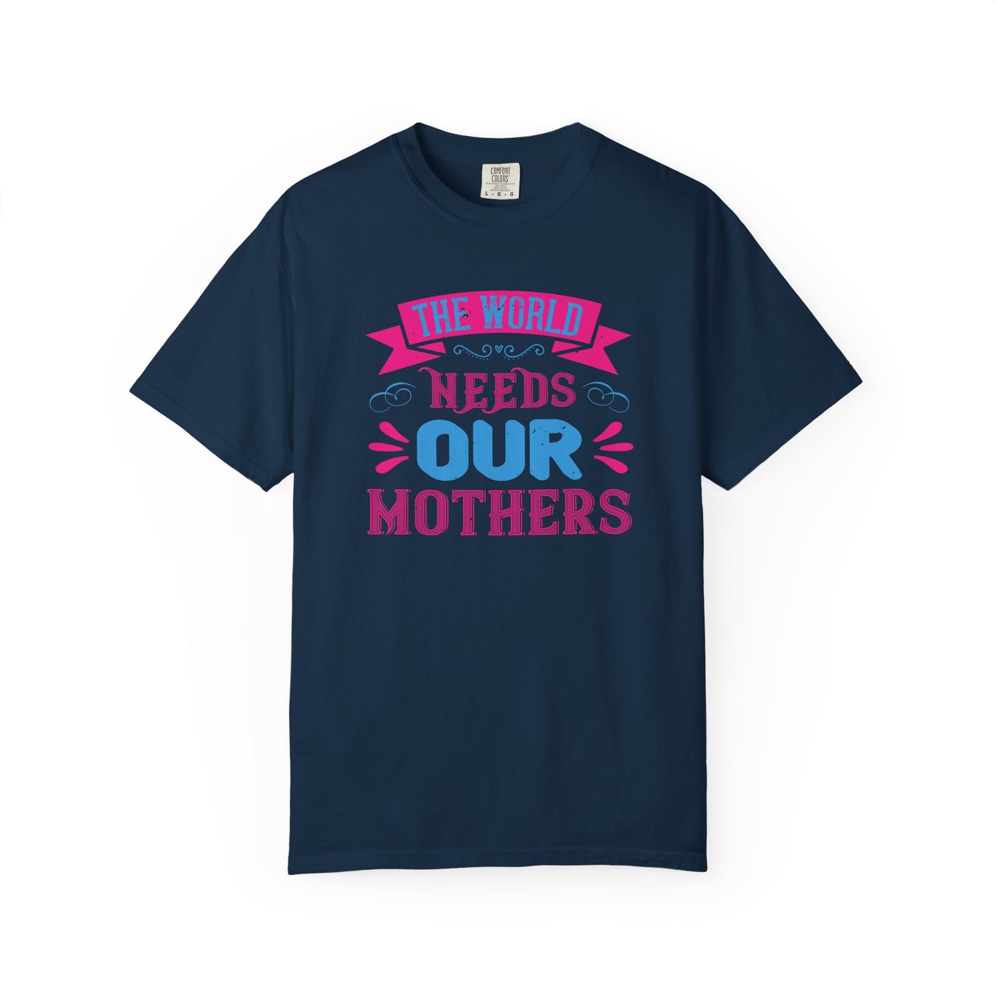 Mom T-shirt Mother Day Mama Tee Unisex Comfort Colors Garment-Dyed Cotton h95