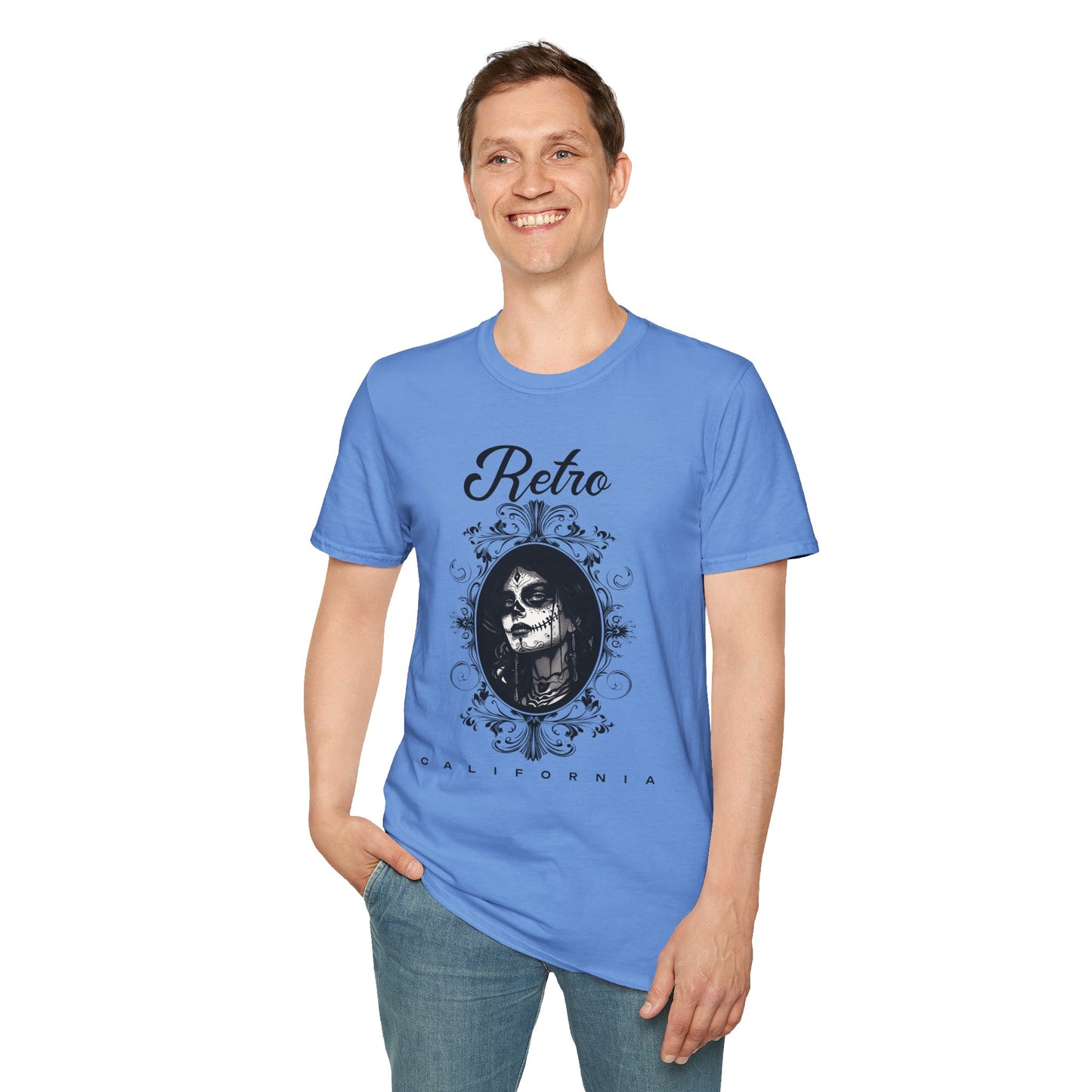Retro T Shirt, Retro Design Shirt, Retro Art Tee Shirt, T-shirt with Retro Style