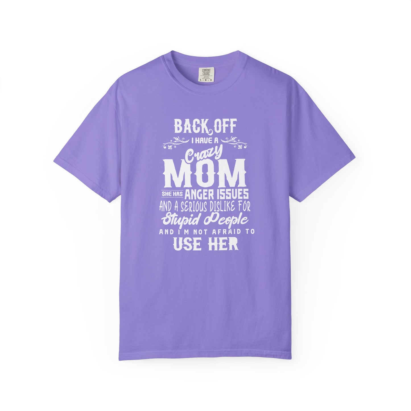 Mom T-shirt Mother's Day Mama Tee Unisex Comfort Colors Garment-Dyed Cotton h34