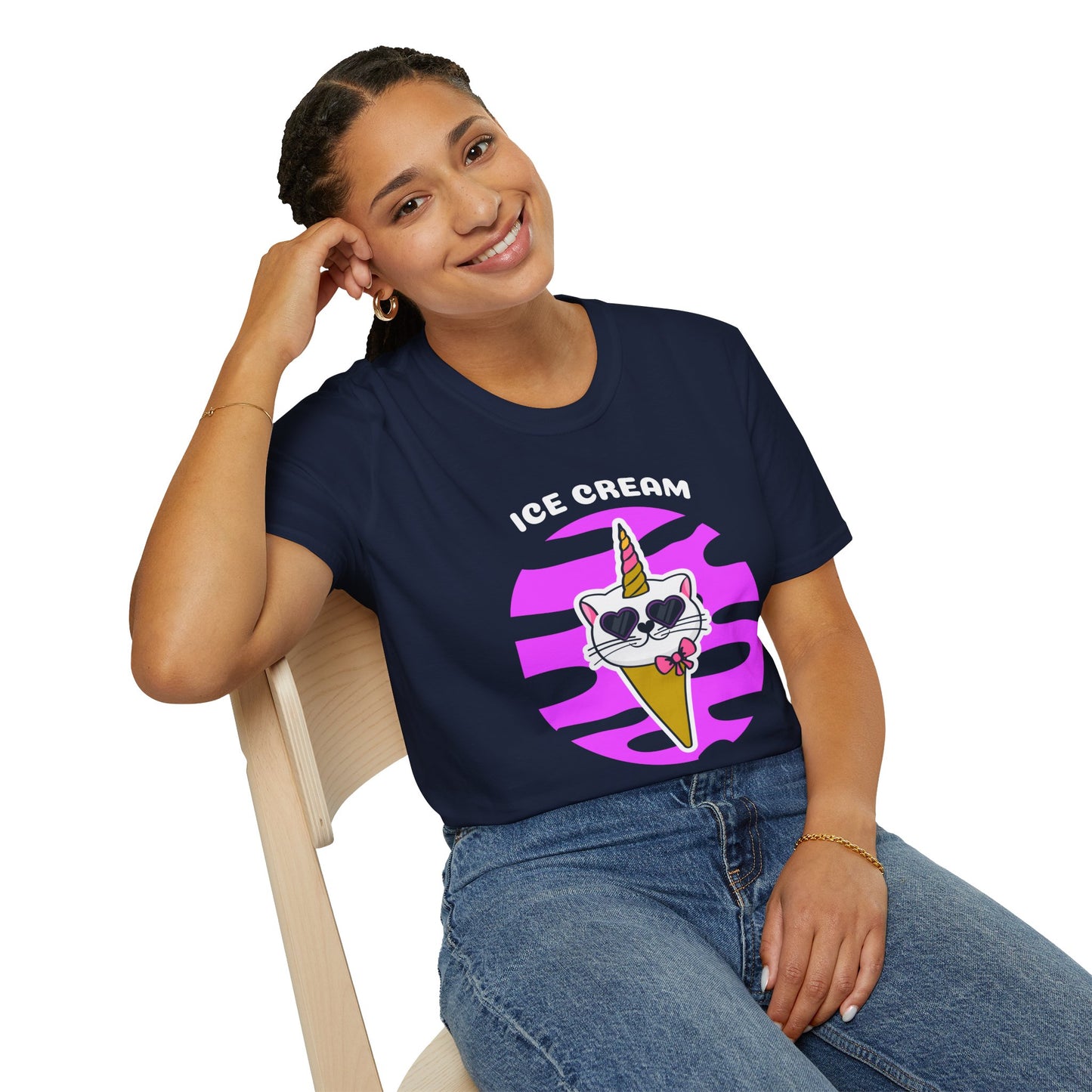 Food Tees, Funny Food T Shirts, Funny T Shirts, Shirt with Food, Junk Food Tees, Shirt with Ice Cream, Ice Cream T-Shirt
