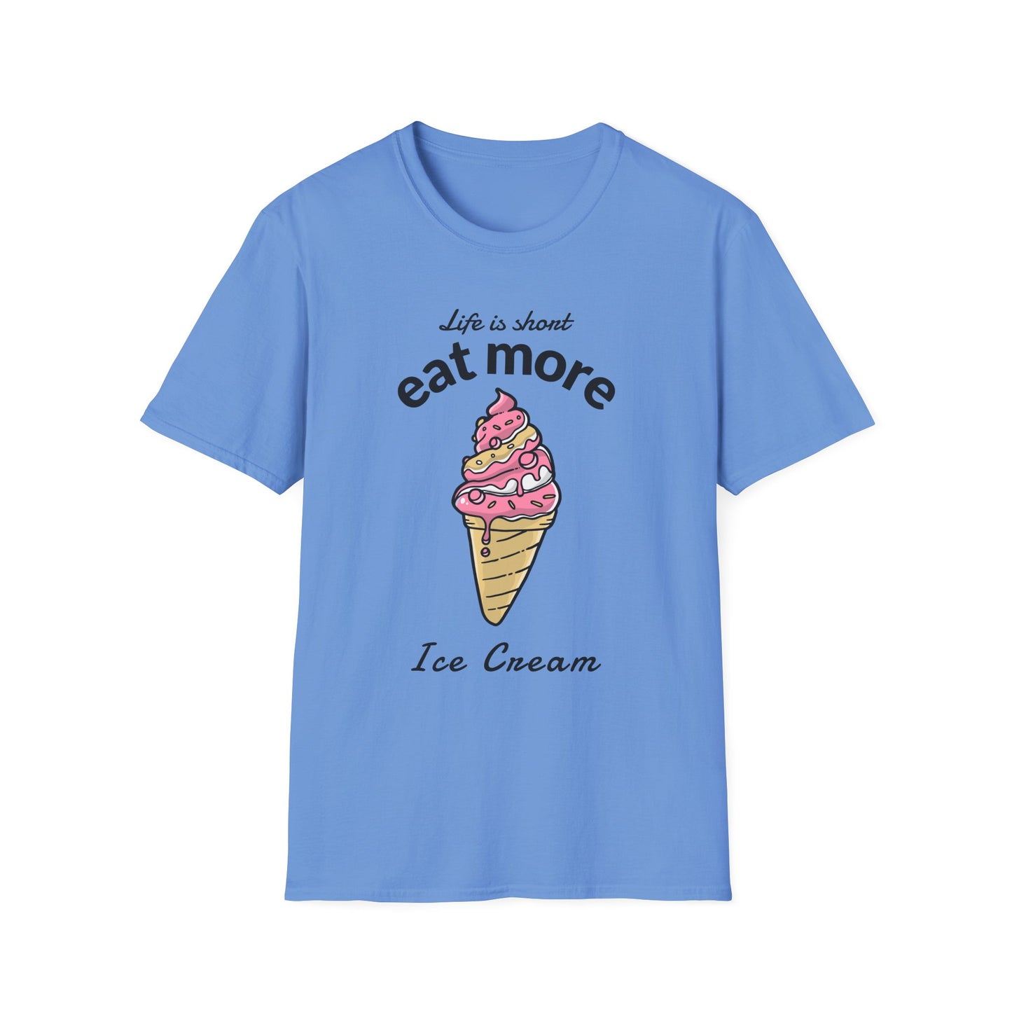 Food Tees, Funny Food T Shirts, Funny T Shirts, Shirt with Food, Junk Food Tees, Shirt with Ice Cream, Ice Cream T-Shirt