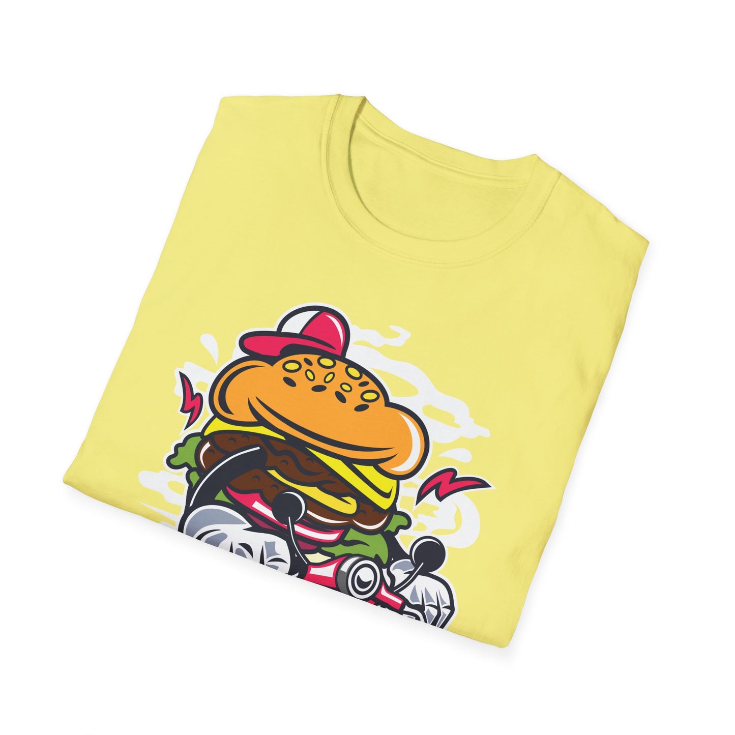 Cartoon T Shirt Animation Tee Funny Unisex Softstyle Gildan 64000 100 Percent Ring Spun Cotton