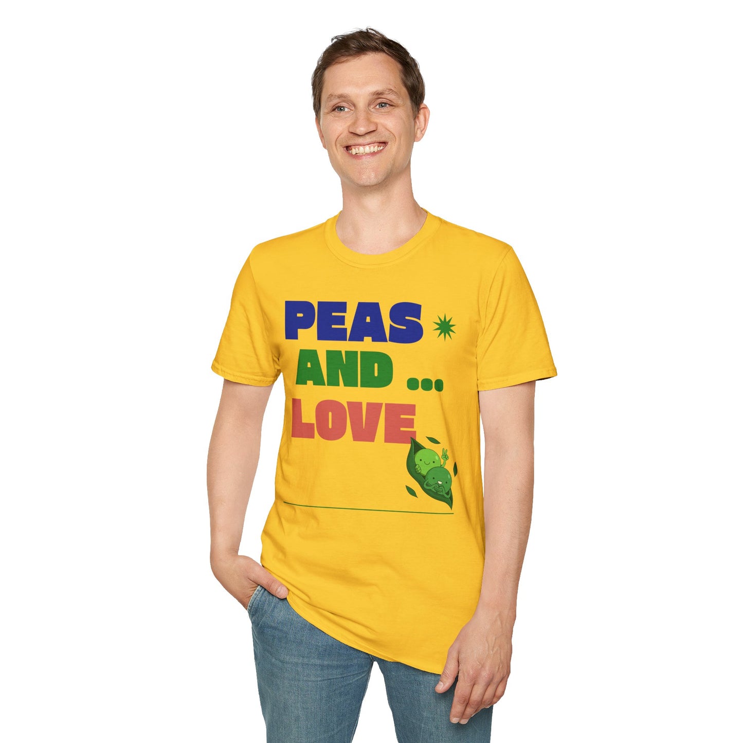 Food Tees, Funny Food T Shirts, Funny T Shirts, Shirt with Vegetables, Shirt with Peas