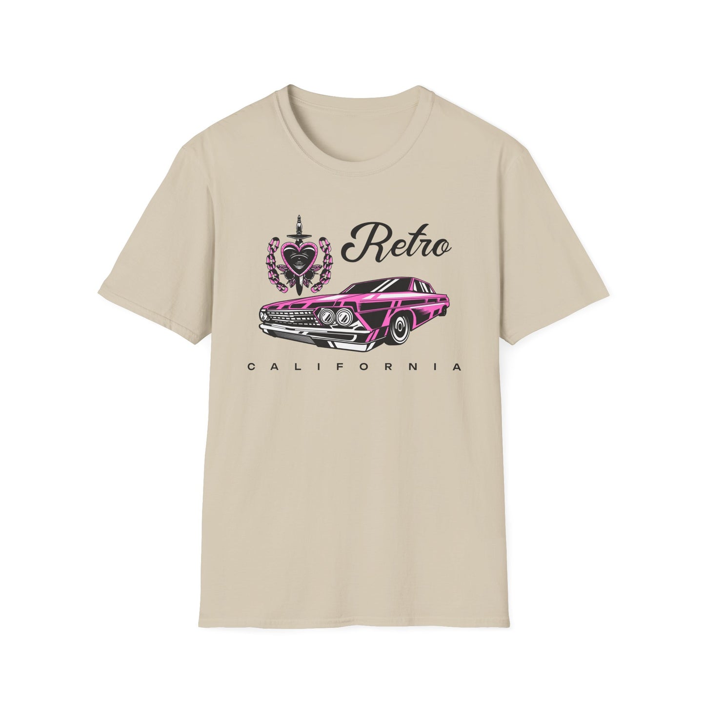 Retro T Shirt, Retro Design Shirt, Retro Art Tee Shirt, T-shirt with Retro Style