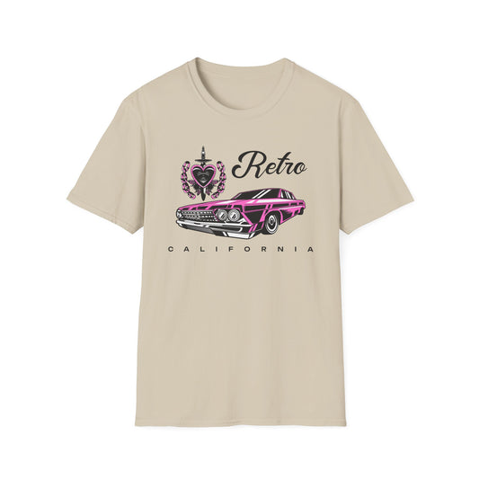 Retro T Shirt, Retro Design Shirt, Retro Art Tee Shirt, T-shirt with Retro Style