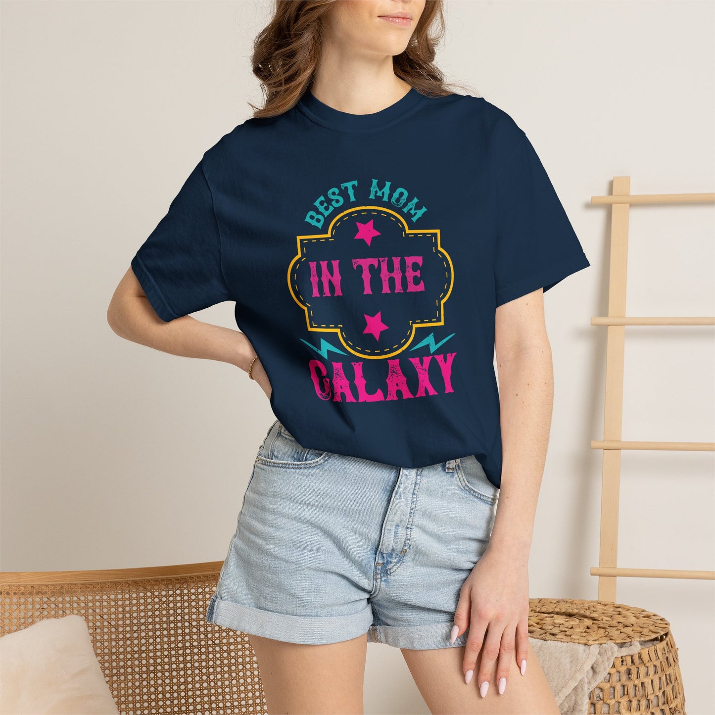 Mom T-shirt Mother Day Mama Tee Unisex Comfort Colors Garment-Dyed Cotton h65