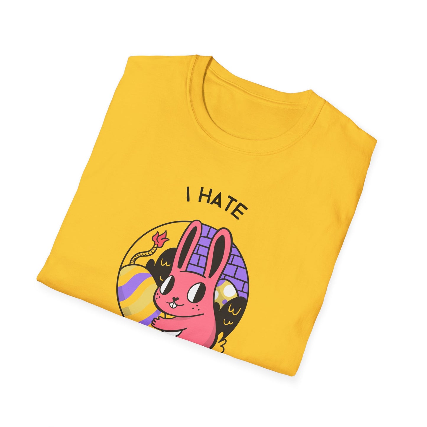 Funny Easter T-Shirt, Tee Shirt with Easter Signature, T Shirt with Easter Prints, Tee Shirt with Easter Design - 22