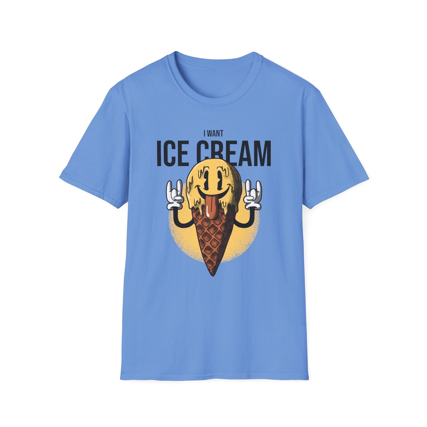 Food Tees, Funny Food T Shirts, Funny T Shirts, Shirt with Food, Junk Food Tees, Shirt with Ice Cream, Ice Cream T-Shirt