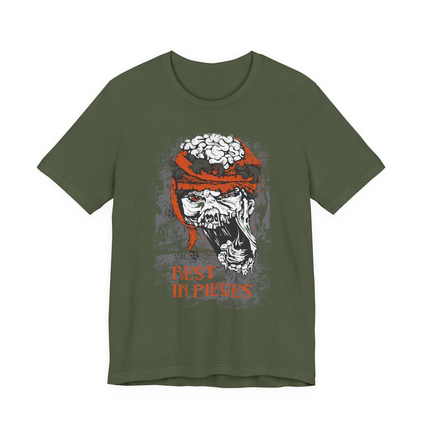Skull Graphic Unisex Cotton T-Shirt r10